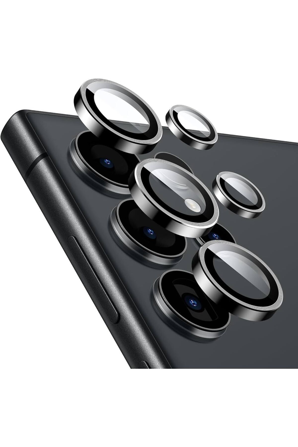 ARKAY Samsung Galaxy S25 Ultra Kamera Lens Koruma Camı Temperli Çizilmeye Dayanıklı
