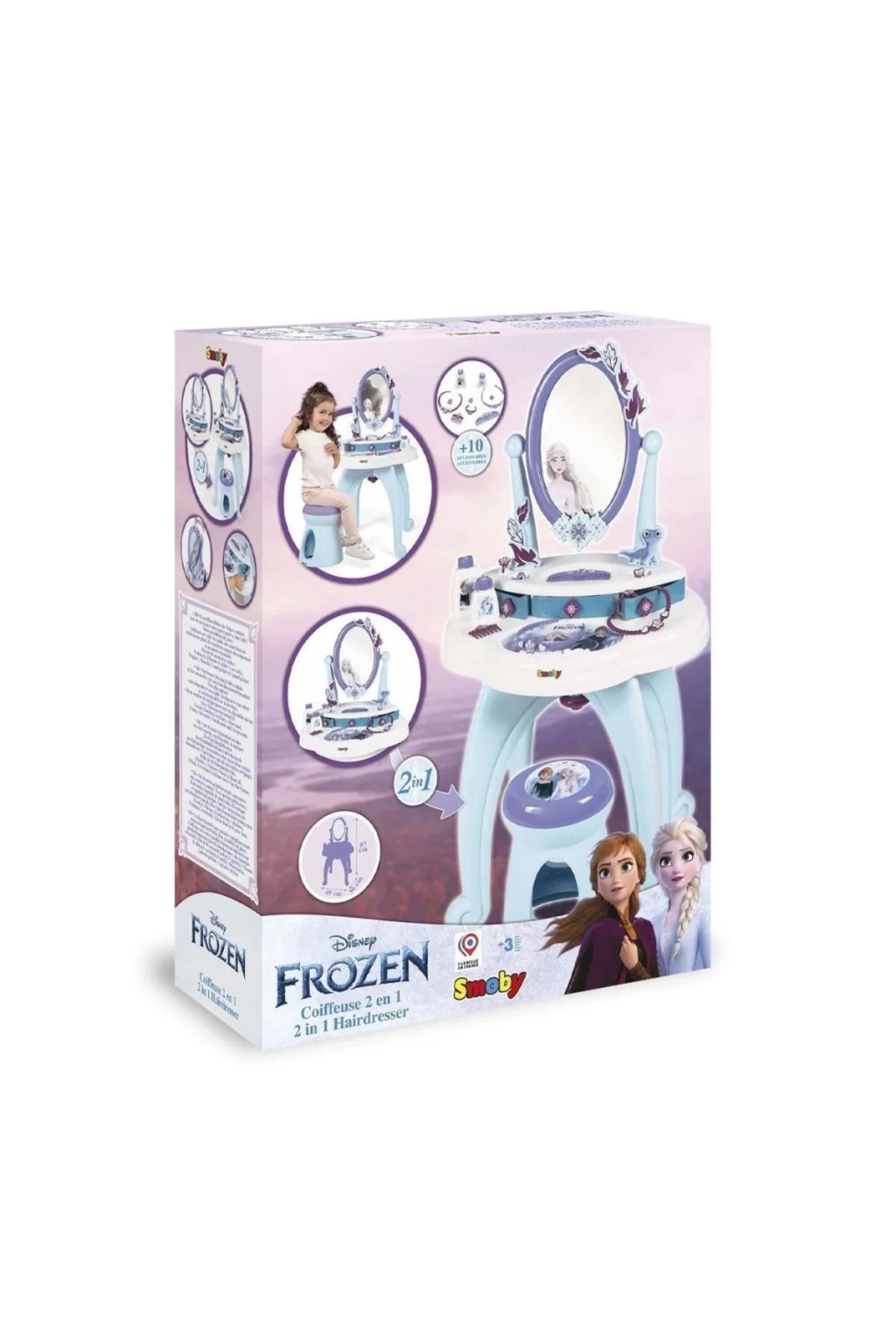 Yuba Avm Nessiworld Smoby Frozen 2 in 1 Hairderesser 320244