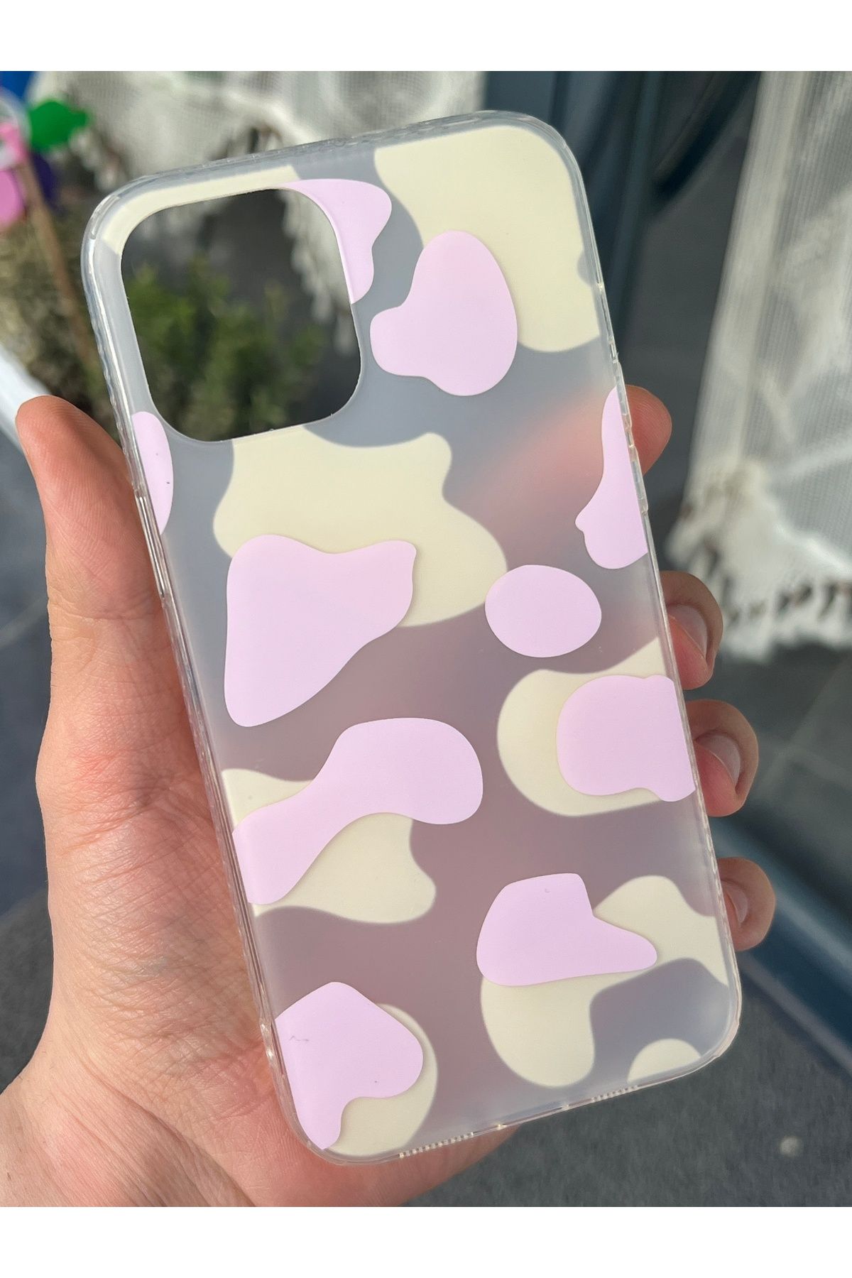 EDELFU iPhone 12 PRO MAX [6.7 inç] Uyumlu Hologram Leopar Desenli Kılıf – Parlak & Koruyucu