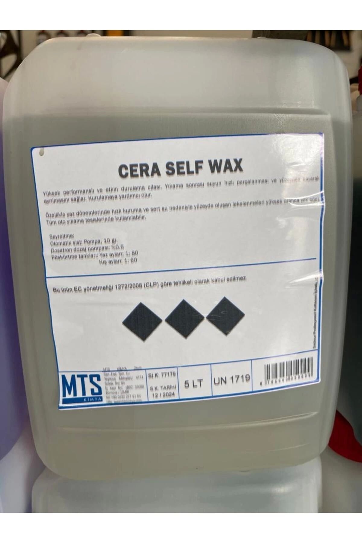 detailersshop Cera Self Wax Hızlı Cila 5 Lt