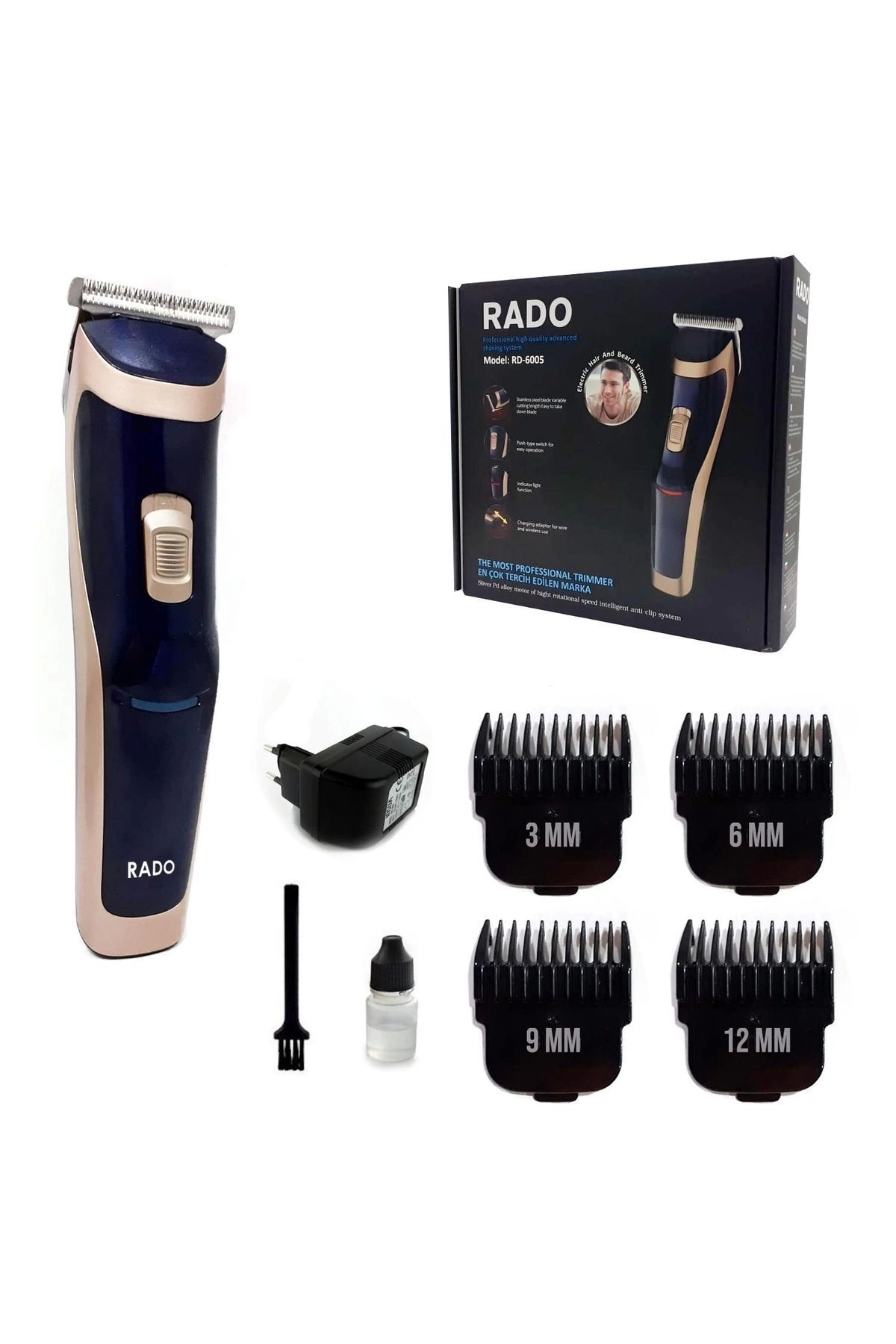 teknotrust Rd-6005 Saç Sakal Tıraş Makinesi Şarjlı