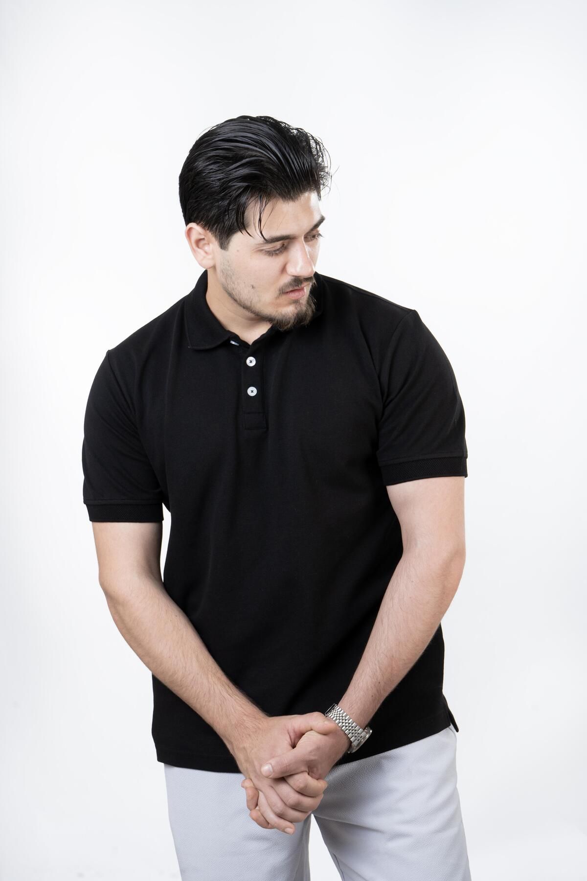 MARİA POLO YAKA BLACK