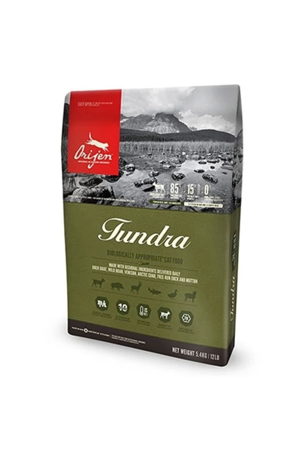 YNT İthalat Orijen Tundra Tahılsız Yetişkin Kedi Maması 1.8 Kg