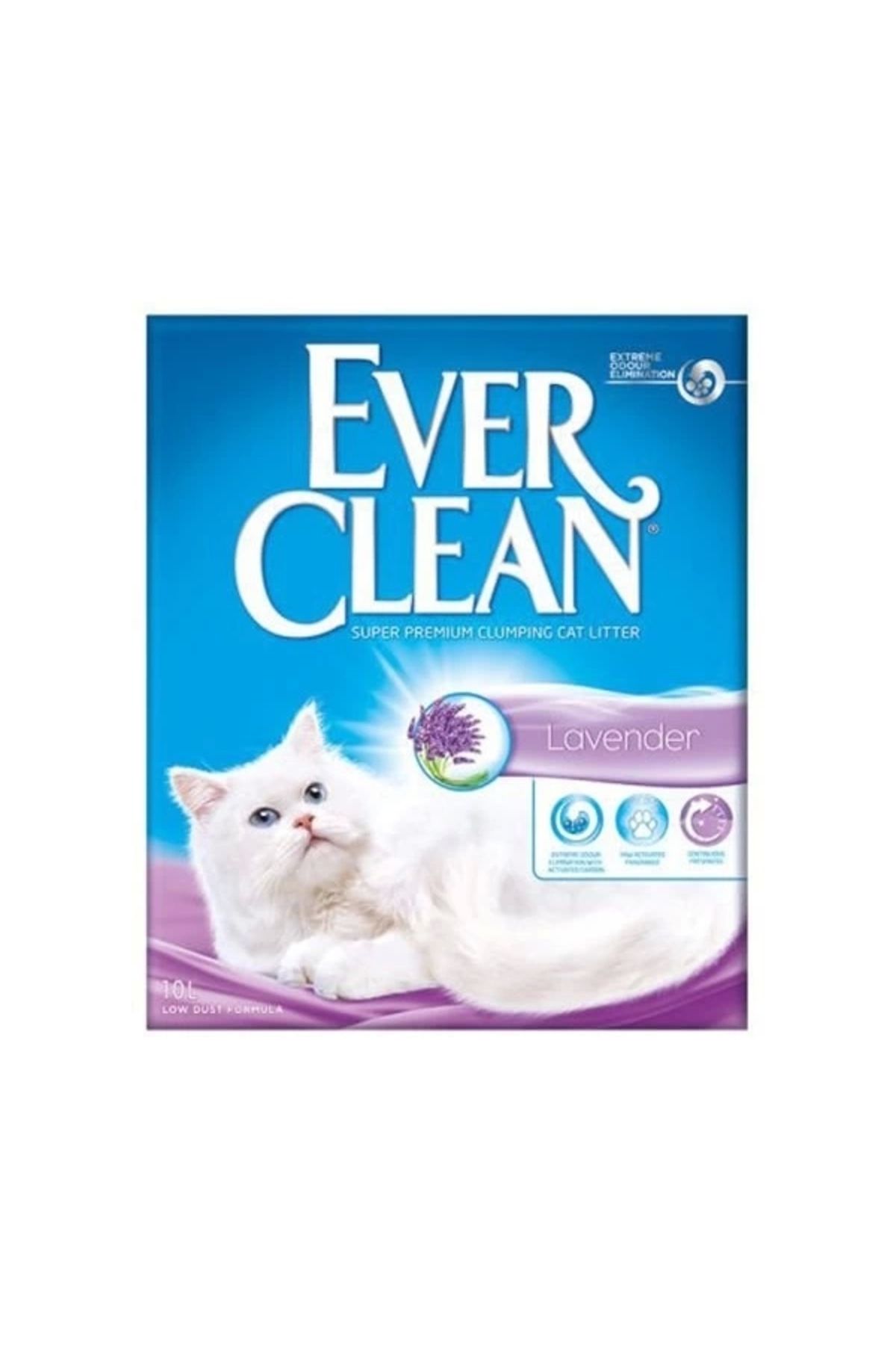 YNT İthalat Ever Clean Lavanta Kokulu Topaklanan Kedi Kumu 6 Lt