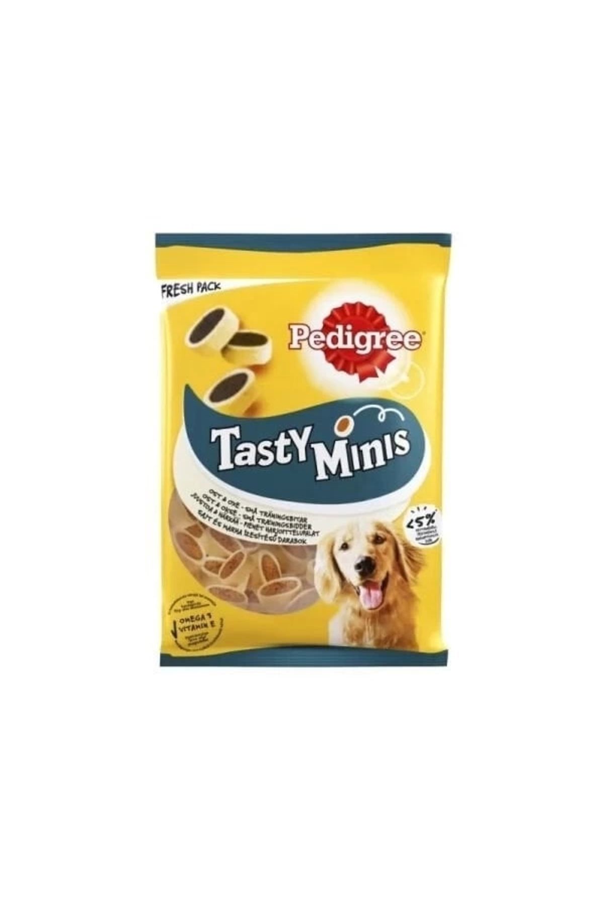 YNT İthalat Pedigree Tasty Minis Sığır Etli ve Peynirli Köpek Ödül Maması 140 Gr