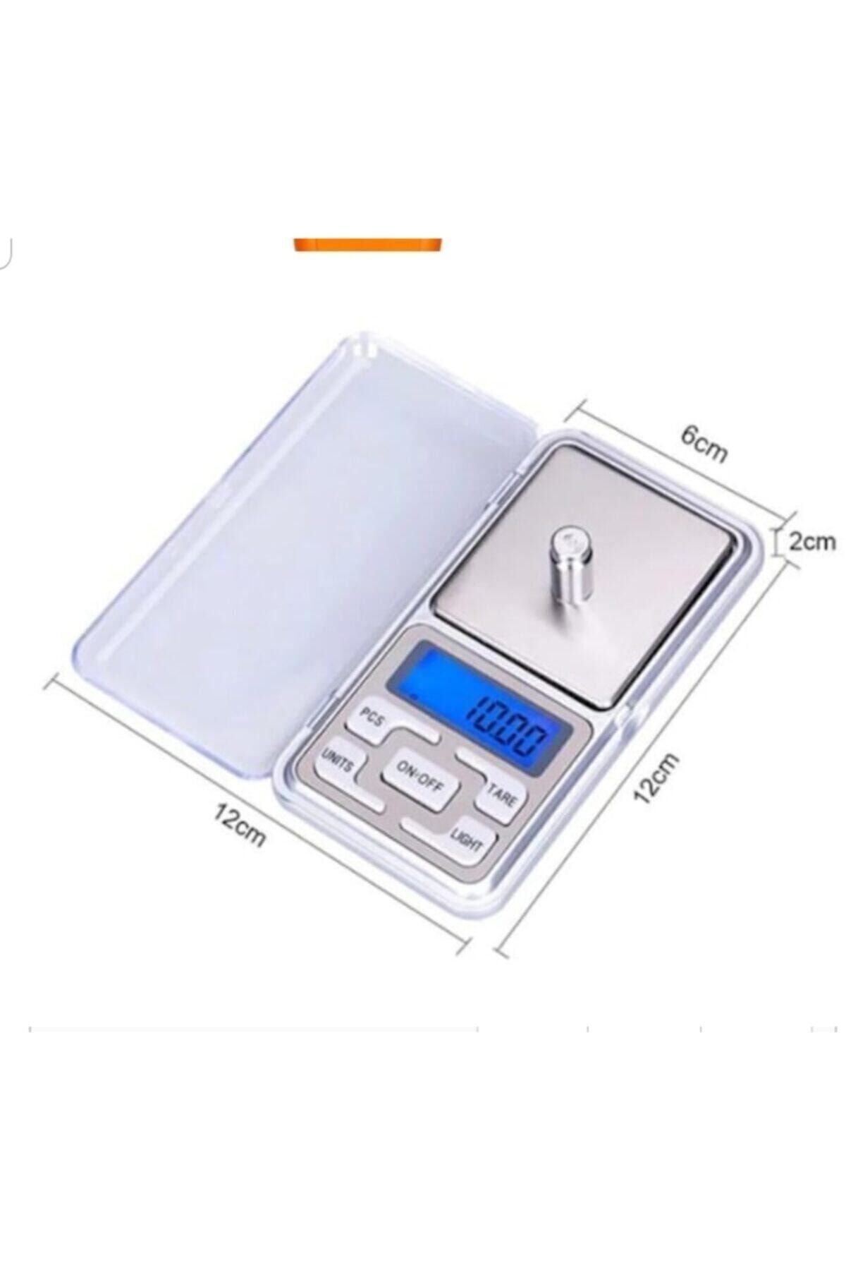 teknotrust Plt Pover Pocket Scale Dijital Hassas Mini Cep Terazisi Tartısı 500gr/0,1gr