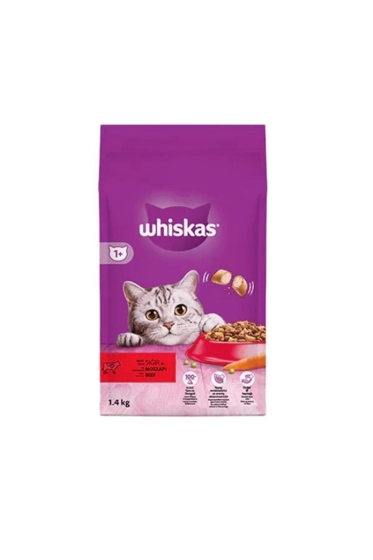 YNT İthalat Whiskas Adult Sığır Etli Yetişkin Kedi Maması 3.8 Kg