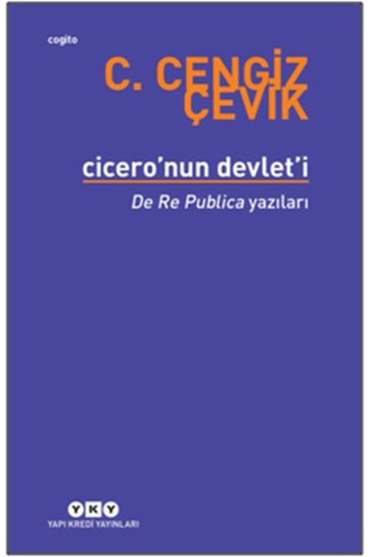 Destek Yayınları Cicero'nun Devlet'i