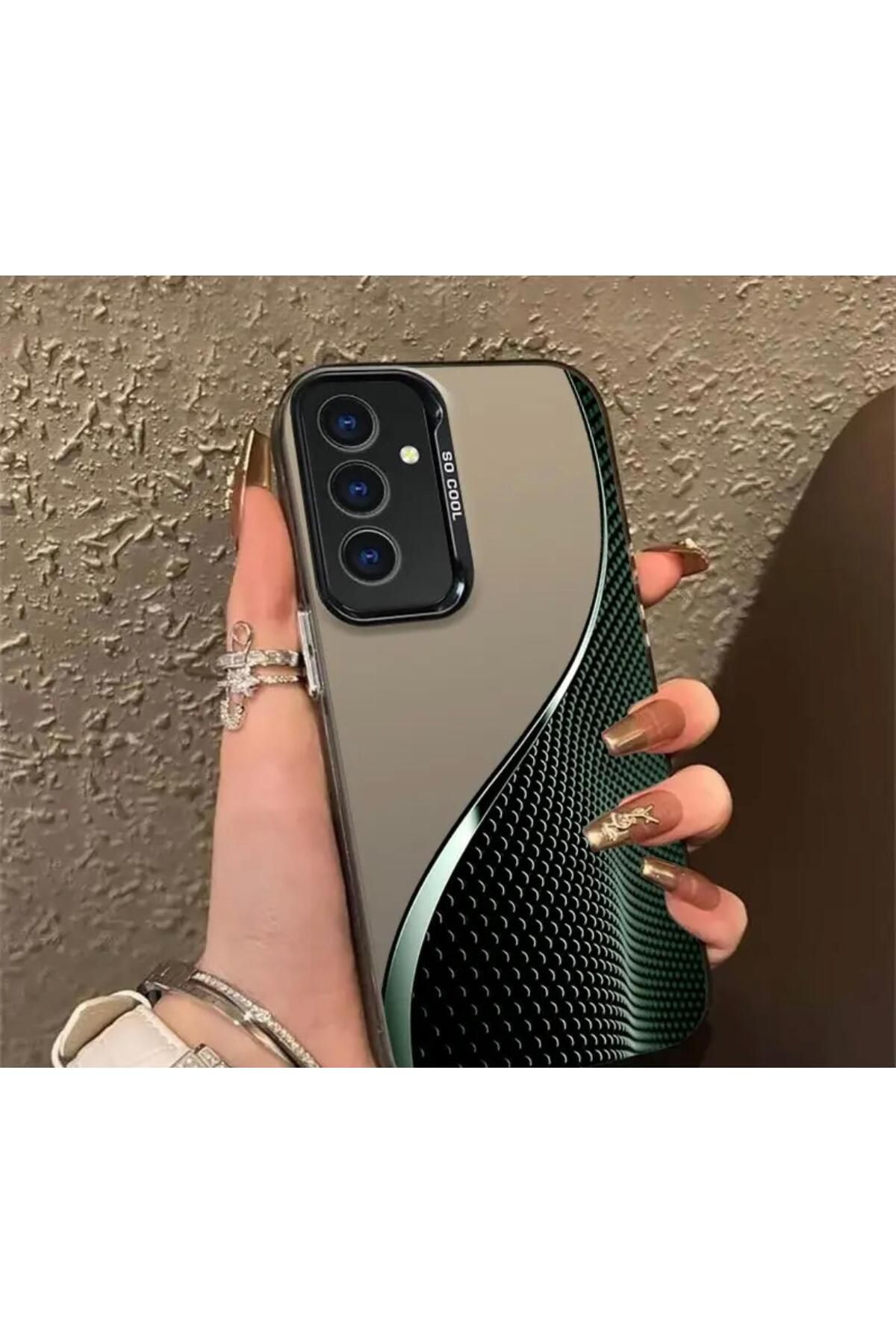 Unique Touch Şık Desenli Silikon Samsung Galaxy A14 Kılıfı