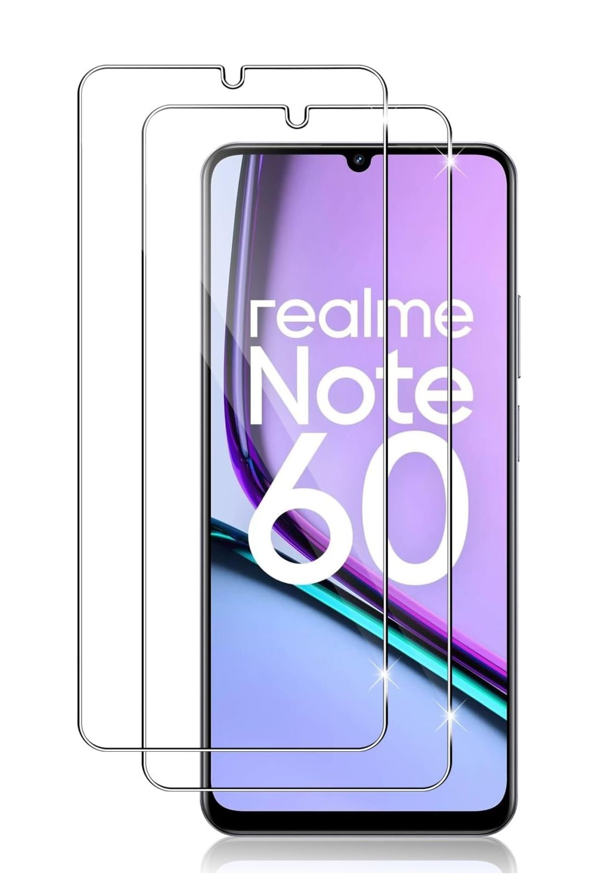aheaks Realme Note 60 Nano Ekran Koruyucu Nano Cam - Parmak İzi Aktif