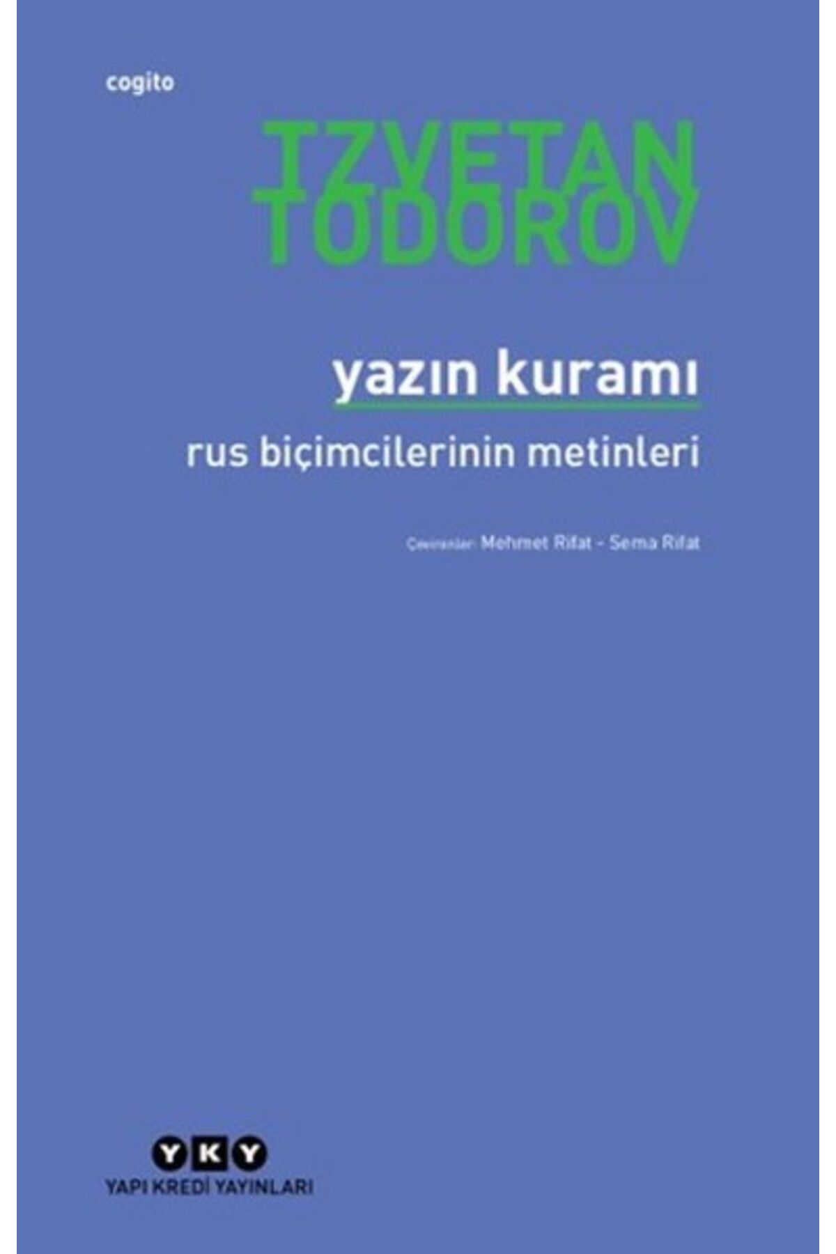 Destek Yayınları Yazın Kuramı Ve Rus Biçimcileri