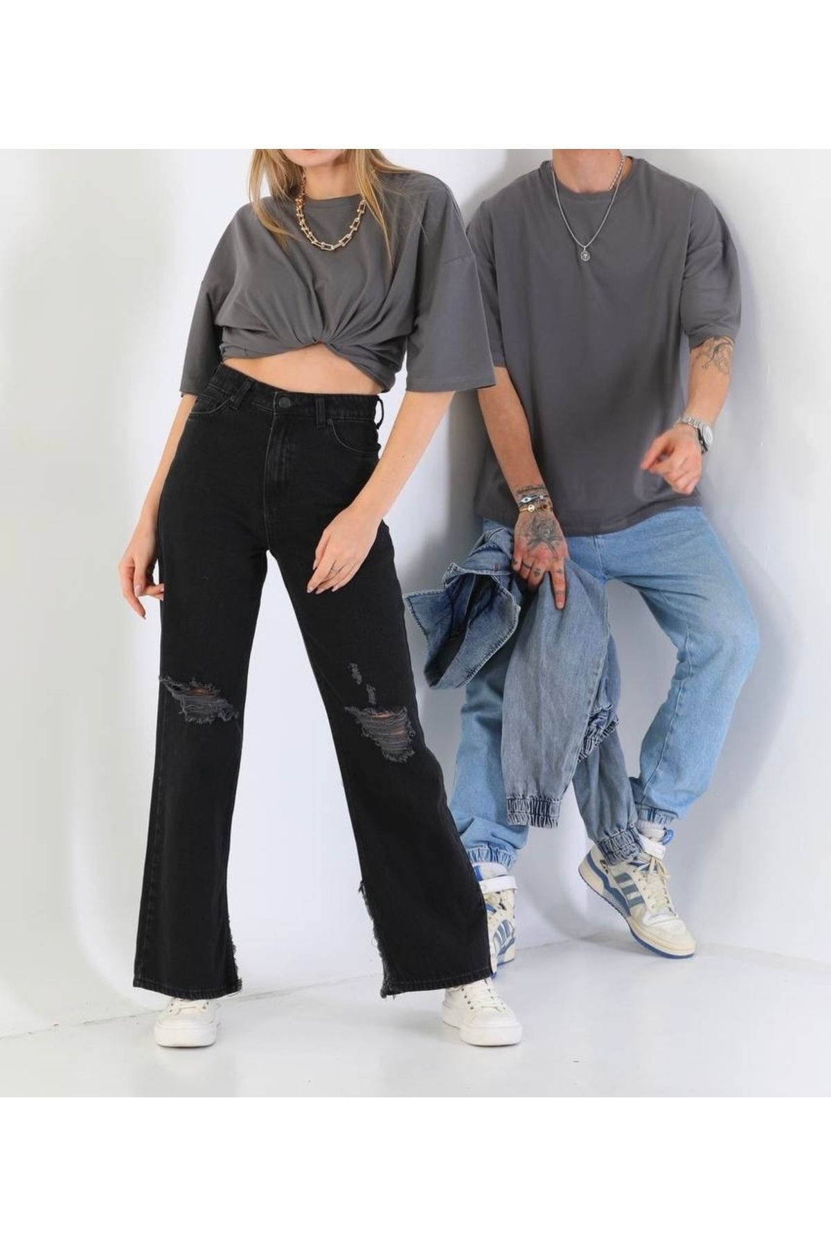 MR.FREGOLİ Basıc Boxy Oversize Unısex Tshirt