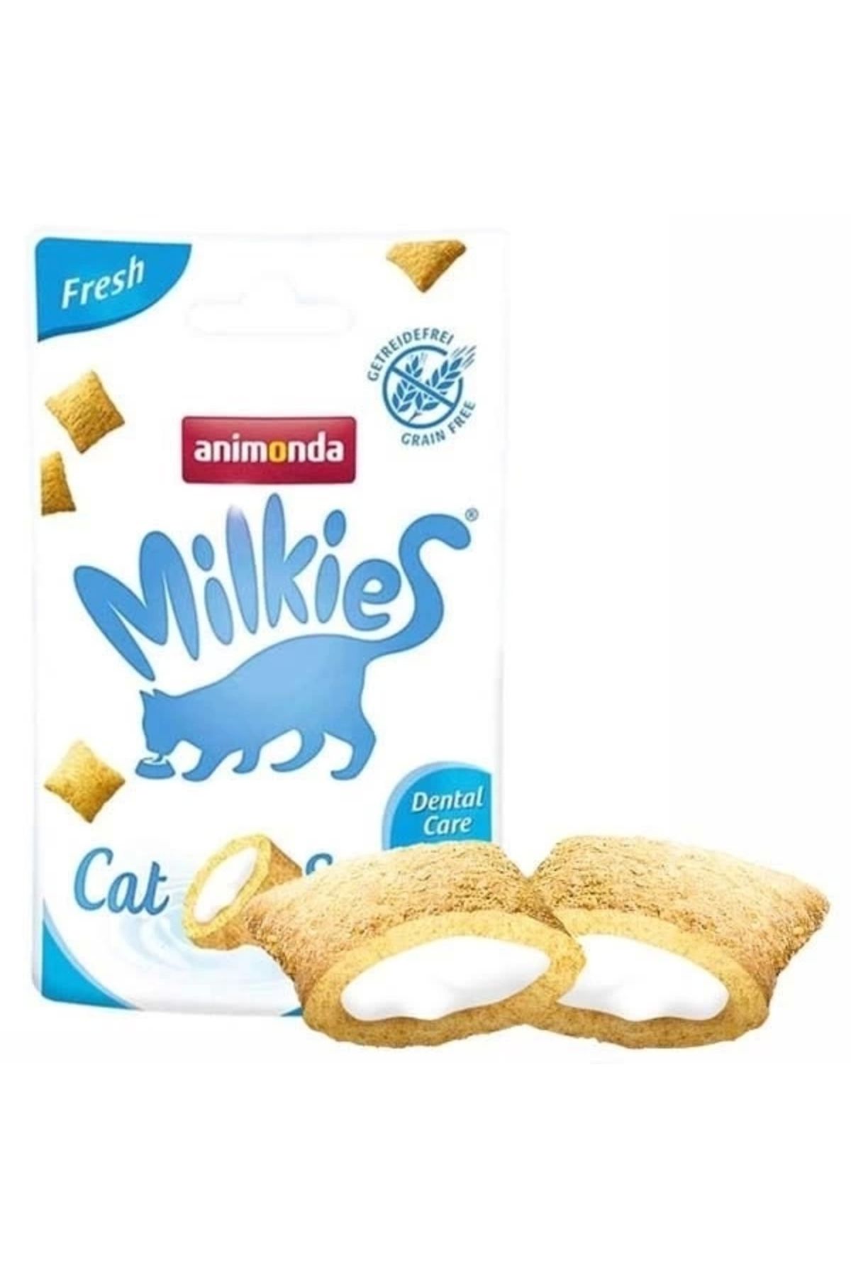 YNT İthalat Animonda Milkies Fresh Dental Kedi Ödül Bisküvisi 30 Gr