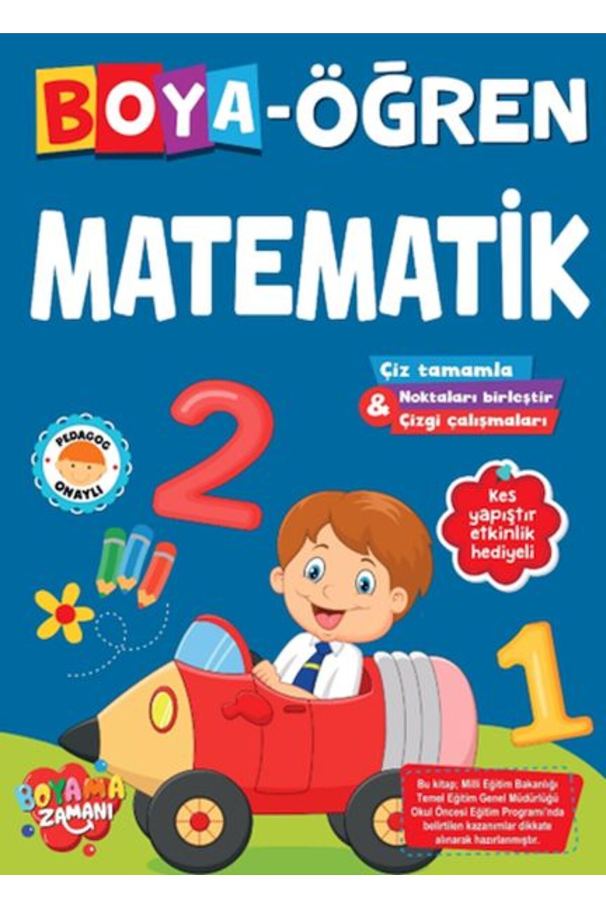 BOYAMA ZAMANI Boya Öğren - Matematik