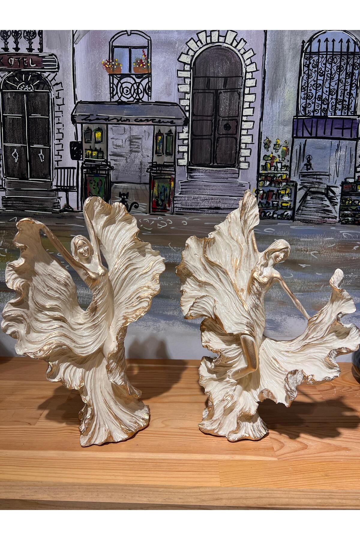 MeMy Design Özel Tasarım Dans eden Kızlar Biblo