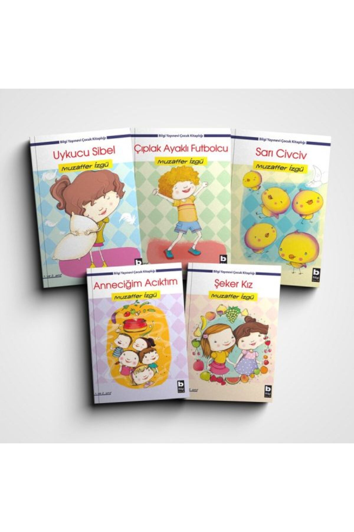 Bilgi Yayınevi Muzaffer İzgü Okuma Kitapları Seti (5 Kitap takım)