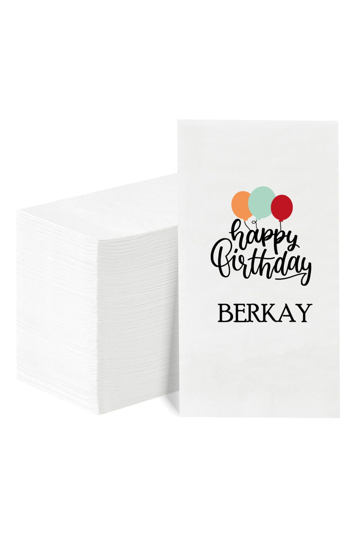 NapkinStore Kişiye Özel Doğum Günü Peçetesi - N331