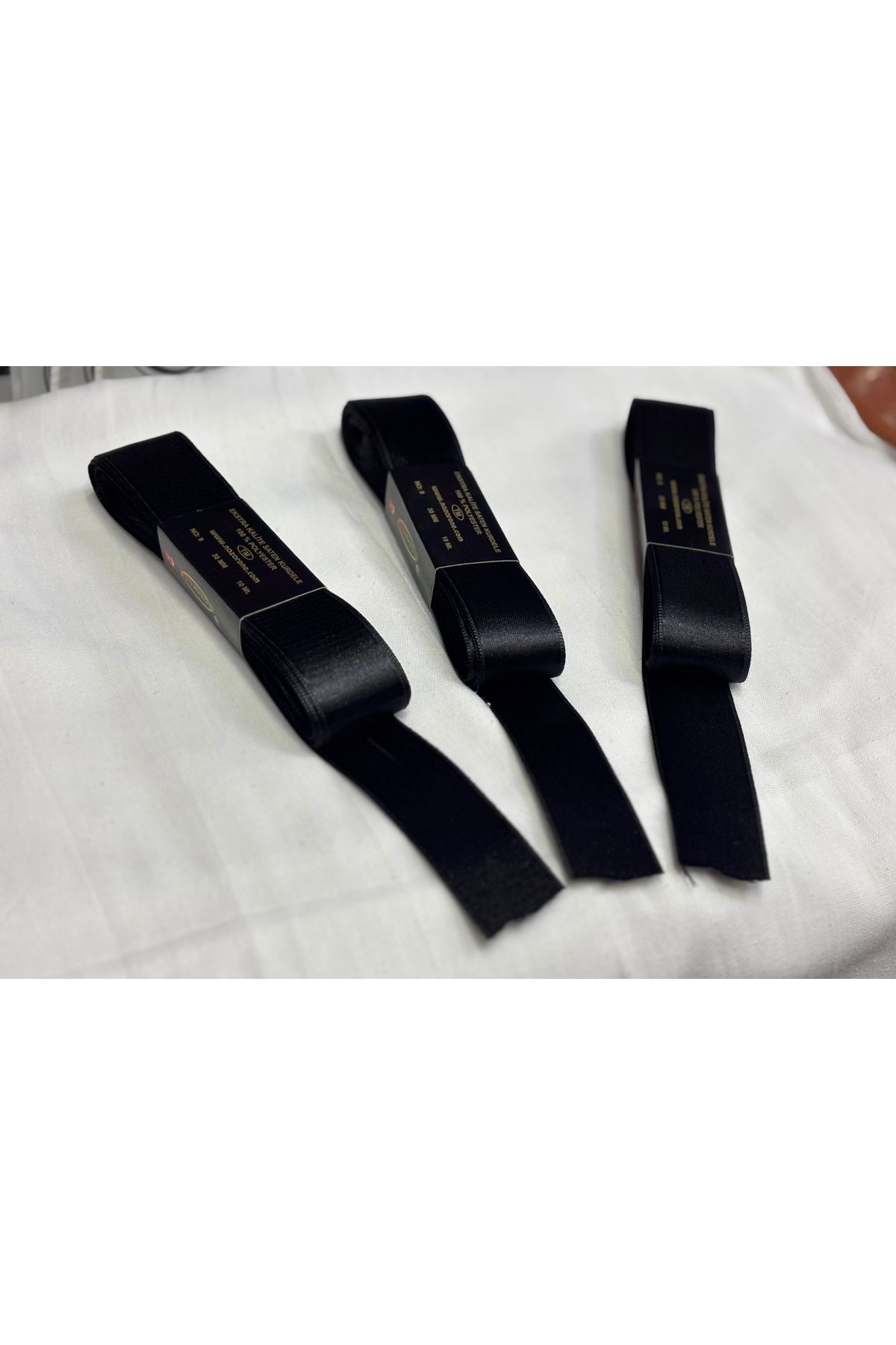Muensu 4 cm 9 no Saten Kurdele, düğün, kına , nişan, süsleme, hobi için kurdele 003