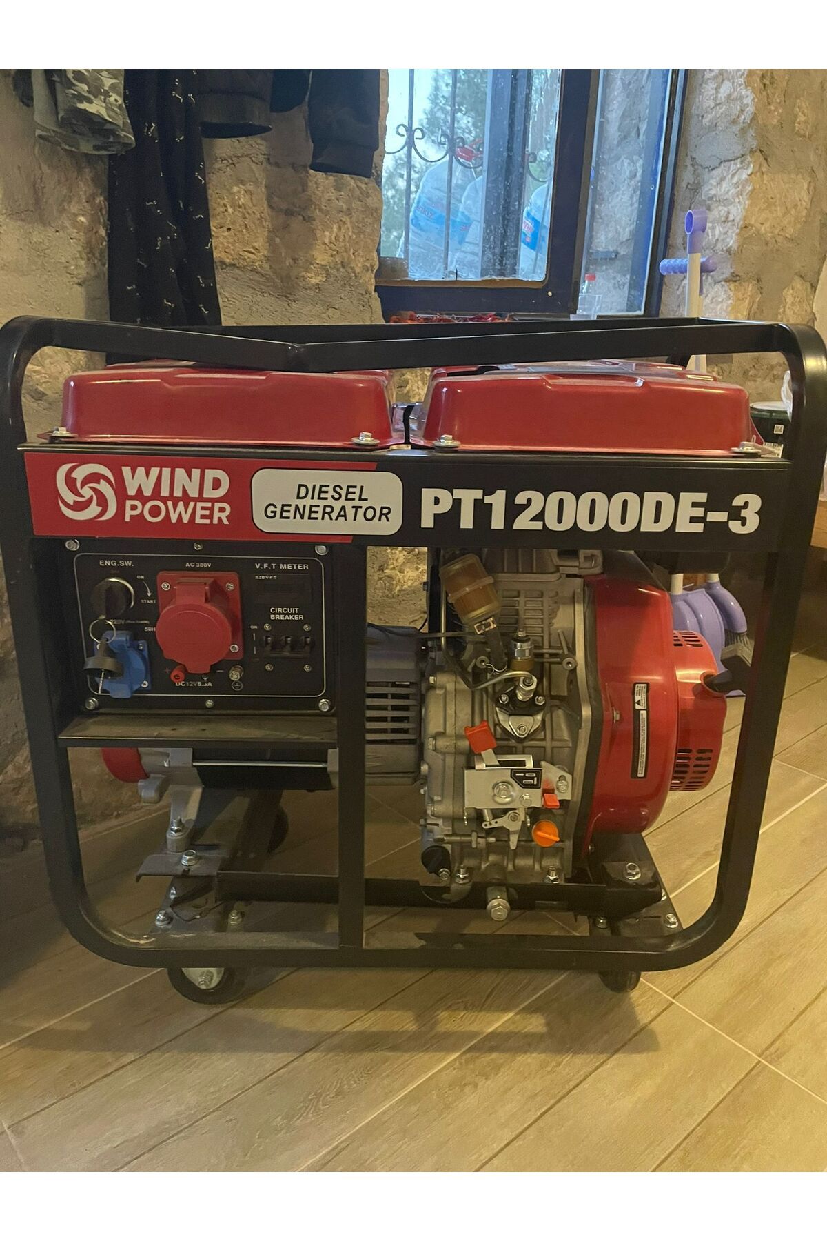 Wind Power WİNDPOWER PT12000DE-3 (380V) DİZEL JENERATÖR