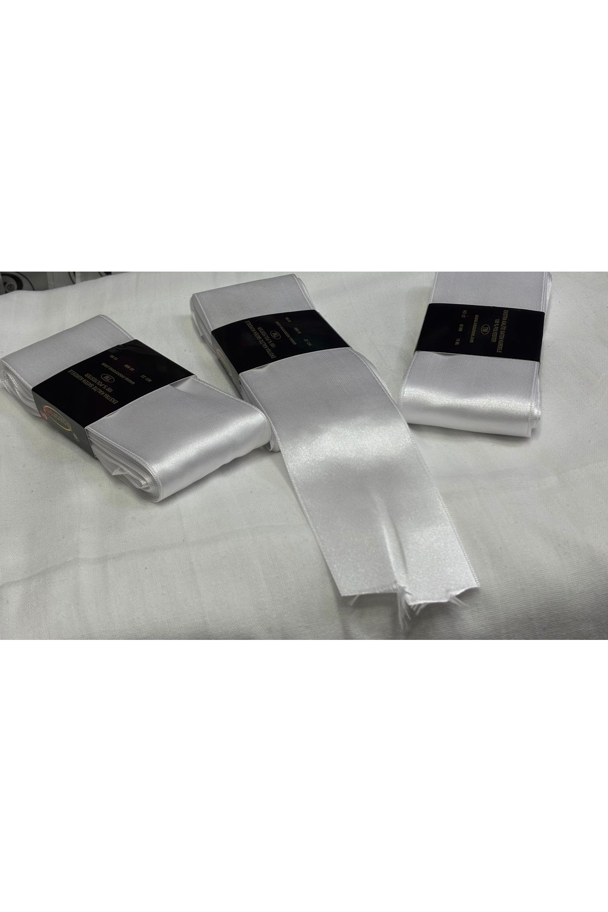 Muensu 6 cm 22 no Saten Kurdele, Düğün, Nişan, Bride, Süsleme, Çeyiz ve Hobi 005