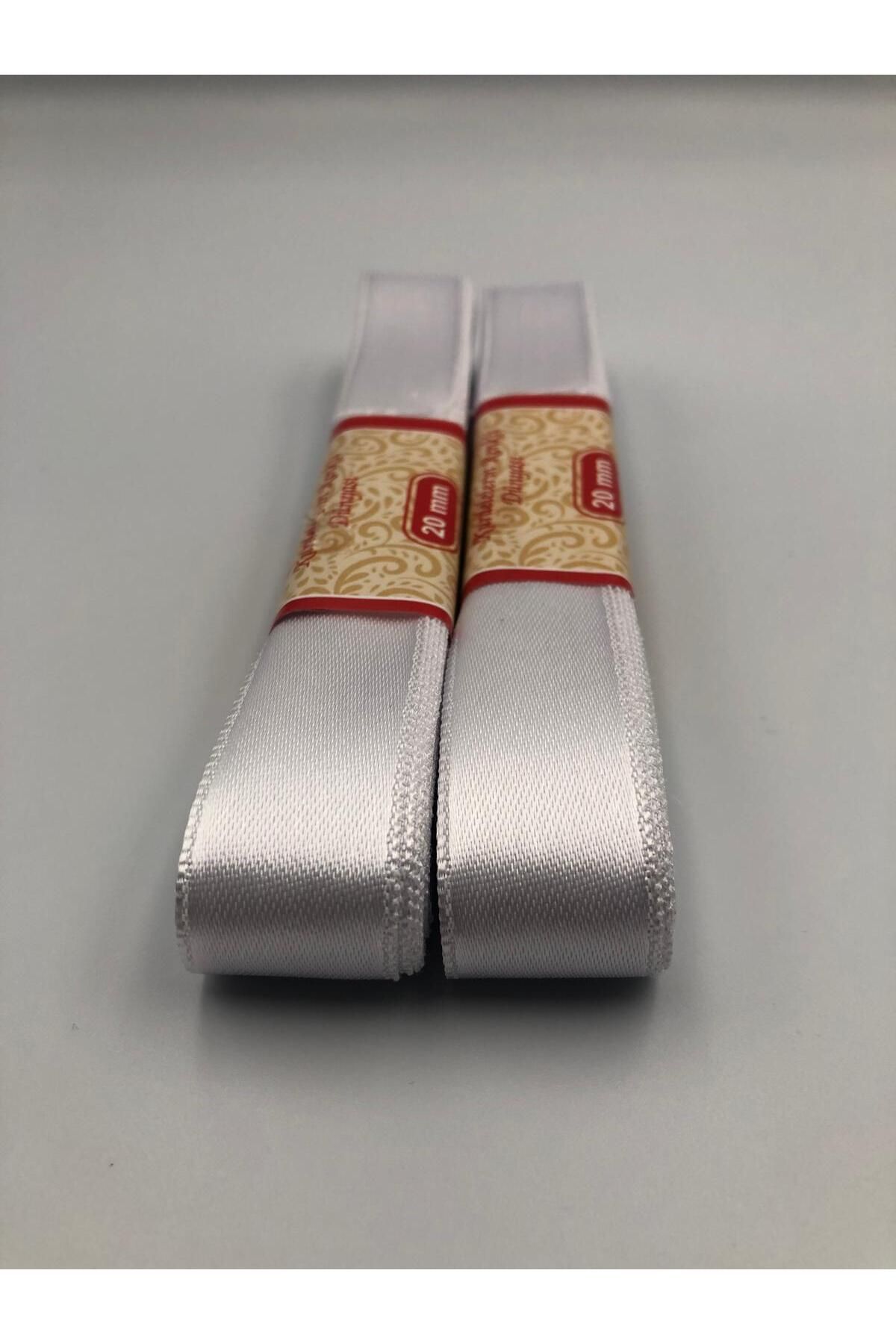 DUCK HOBY 20 Metre 2 Cm Saten Kurdele ,Bohça Çeyiz Özel Gün Hediye Süsleme Kurdelesi