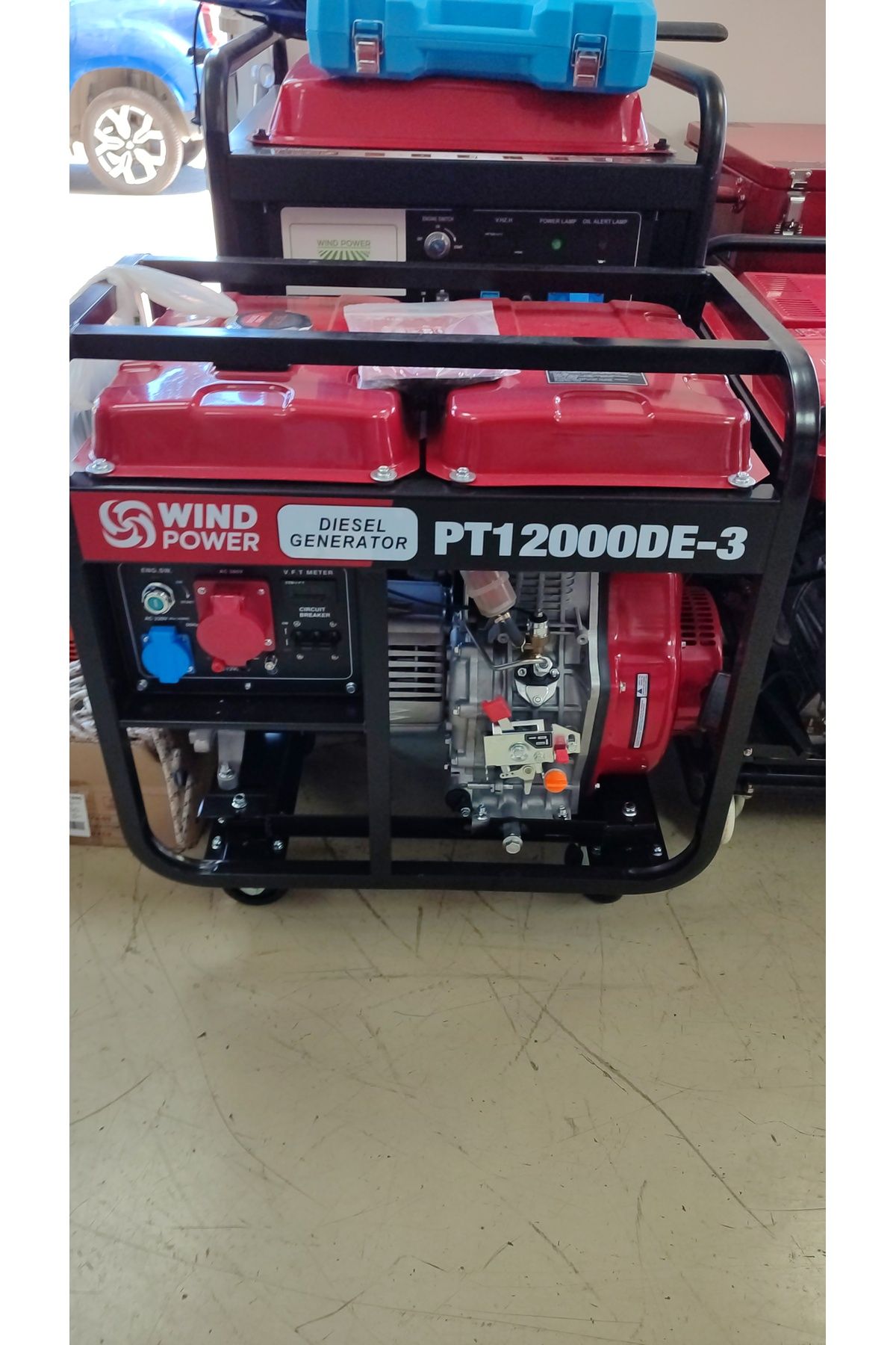 Wind Power WİNDPOWER PT12000DE DİZEL 220V JENERATÖR