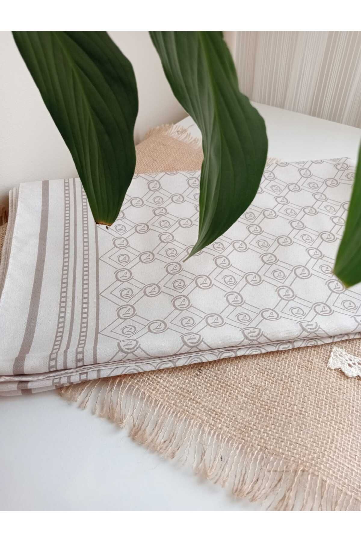 Pnr Wear Monogram Pamuklu Soft Şal