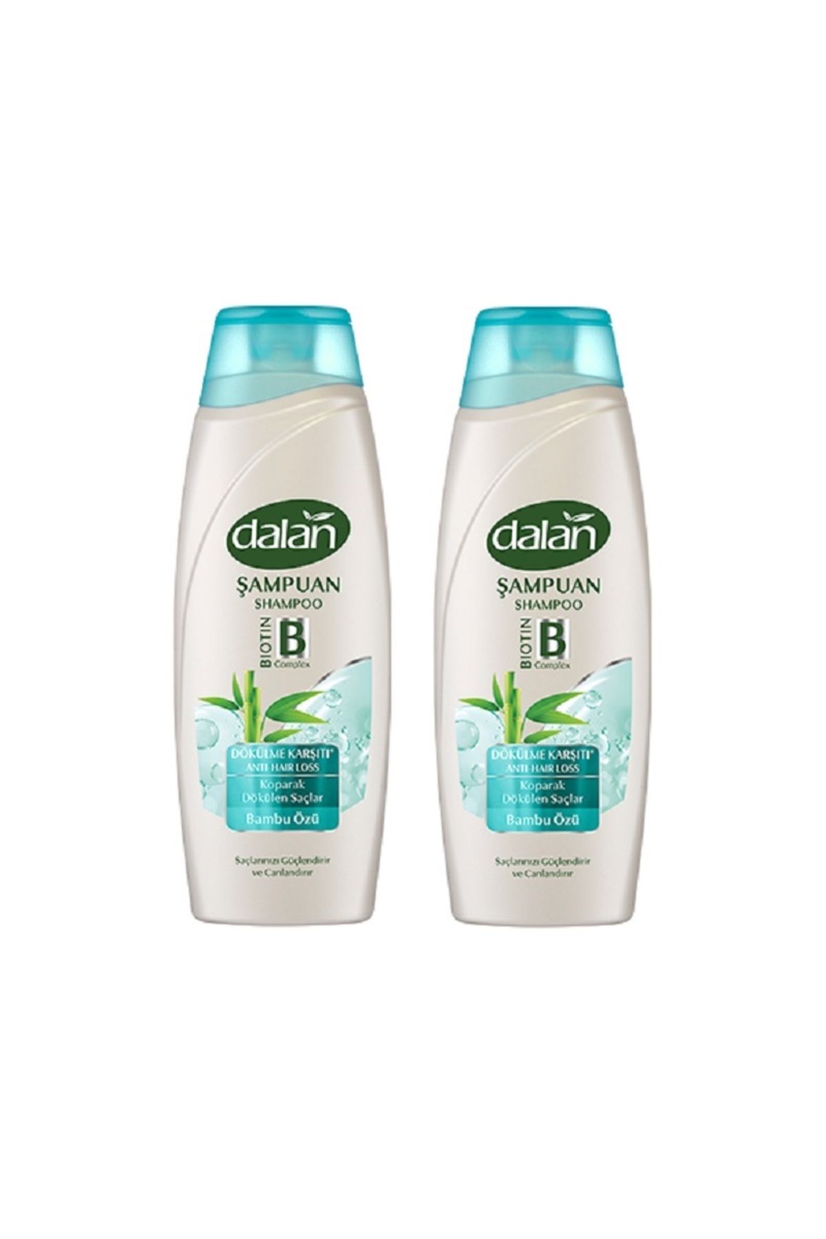 Dalan Şampuan Bambu Özlü Dökülme Karşıtı 450 Ml x 2 Adet