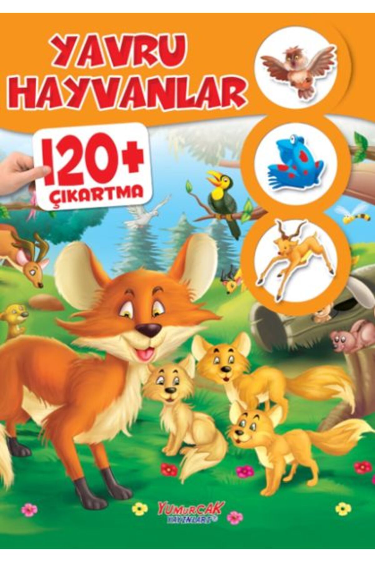 Yumurcak Yayınları Yavru Hayvanlar 120+ Çıkartma