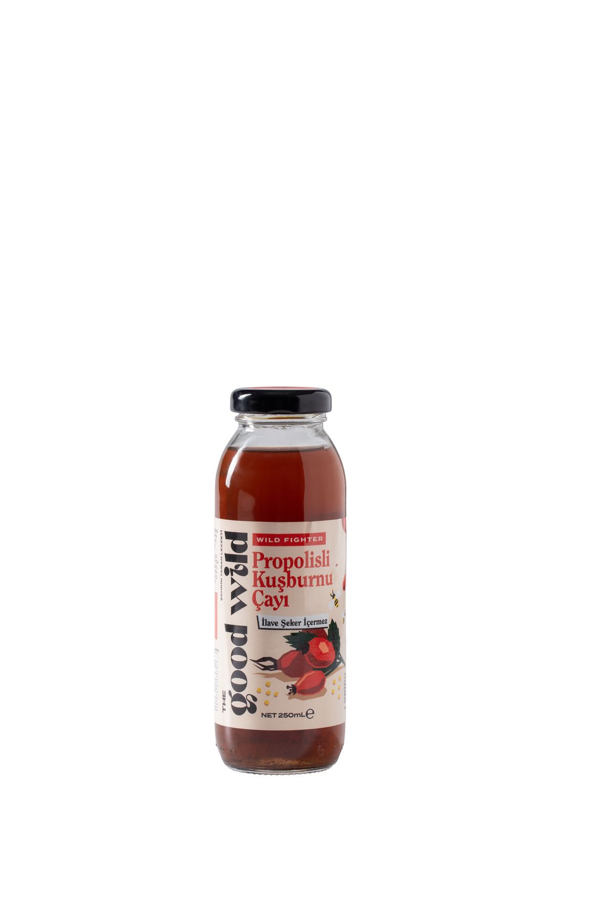 THE GOOD WİLD Propolisli Kuşburnu Çayı 250 ml (9 Adet)