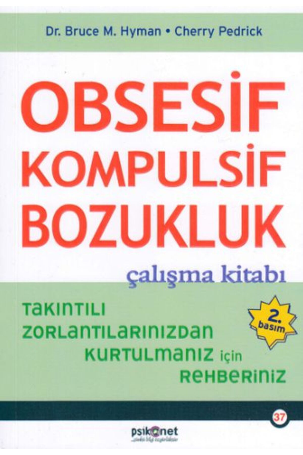 Destek Yayınları Obsesif Kompulsif Bozukluk Çalışma Kitabı