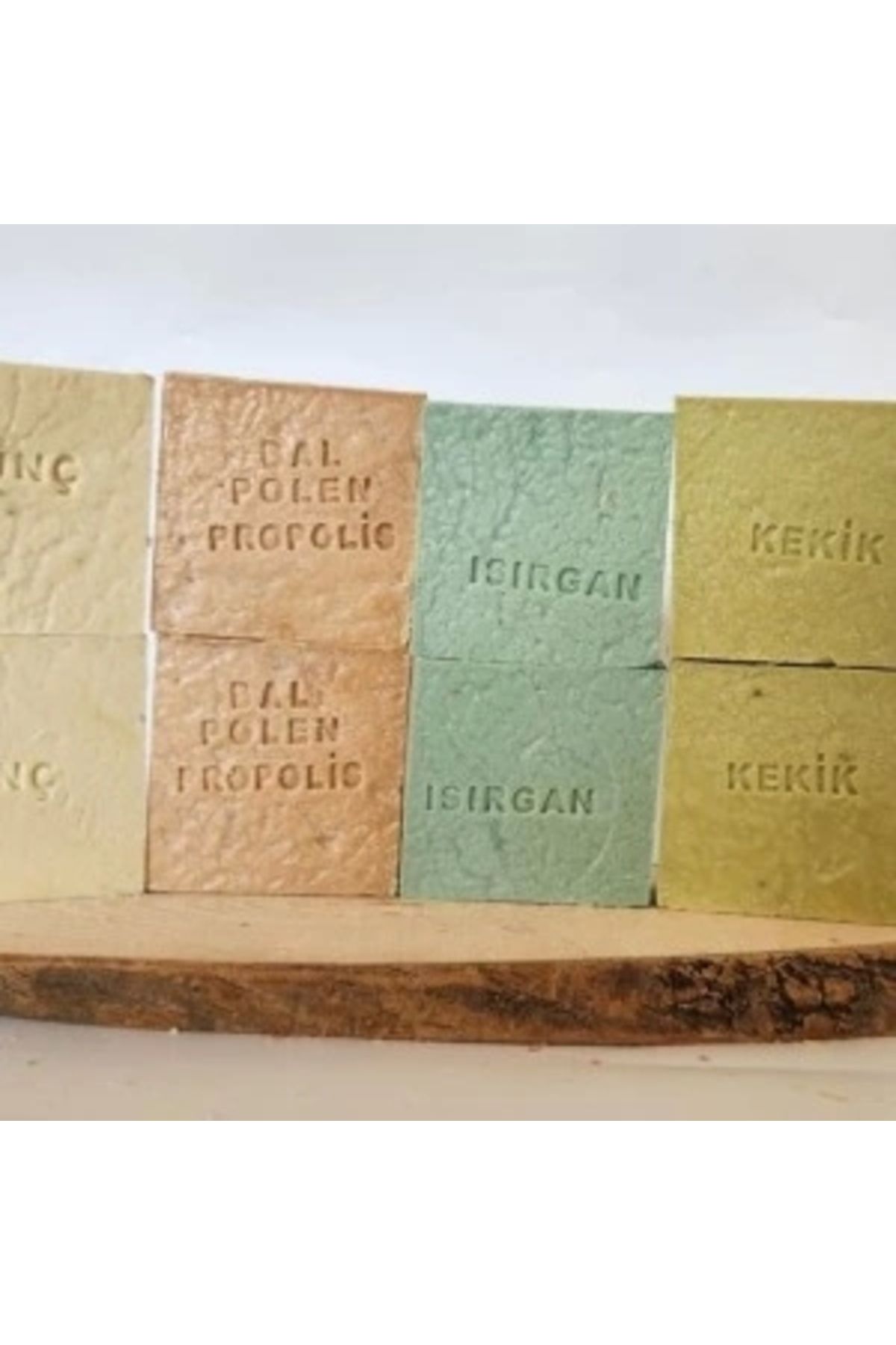 STOREMAX Doğal Üretim Sabunu Karışık (Pirinç-Bal Polen Propolis- Isırgan-Kekik) 8'li Set