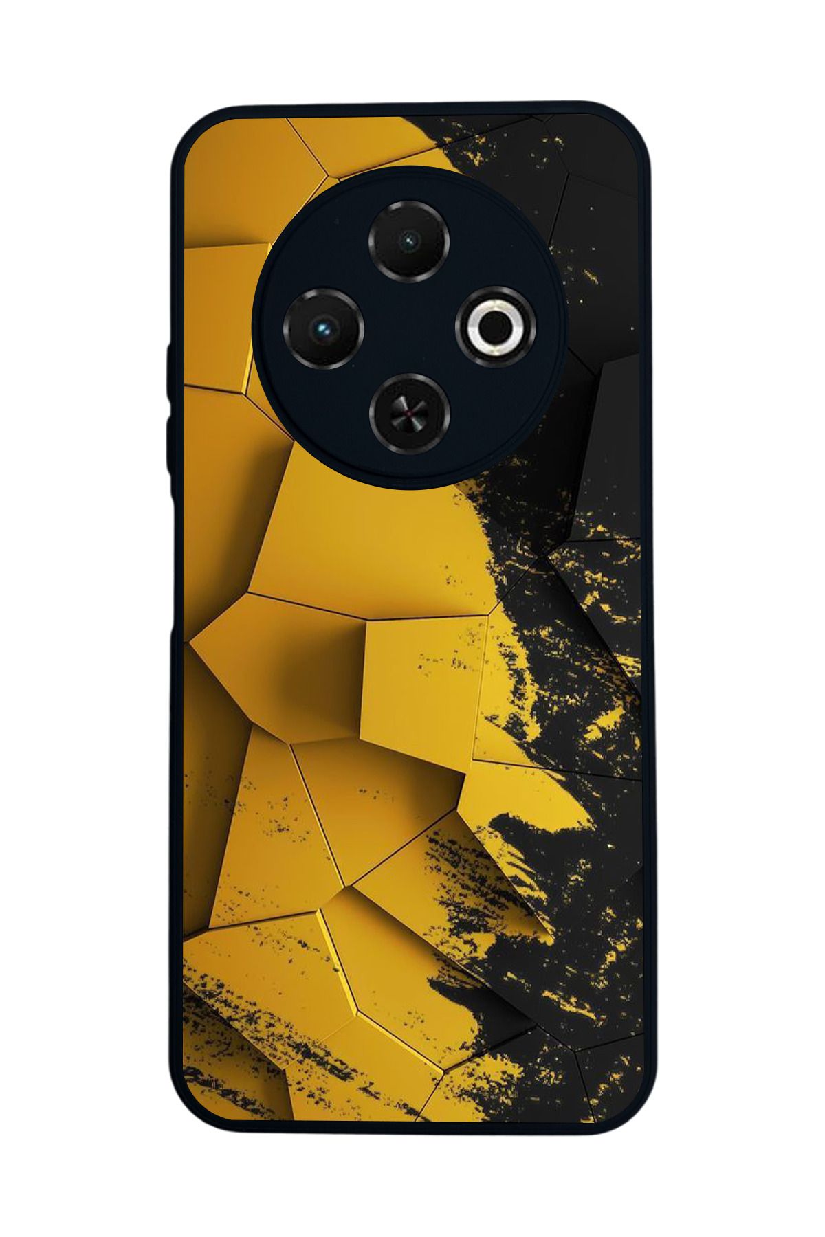 TECNO Spark 30C Mat Uyumlu Siyah Kılıf – Yumuşak Silikon, Koruyucu, Şok Emici Kapak