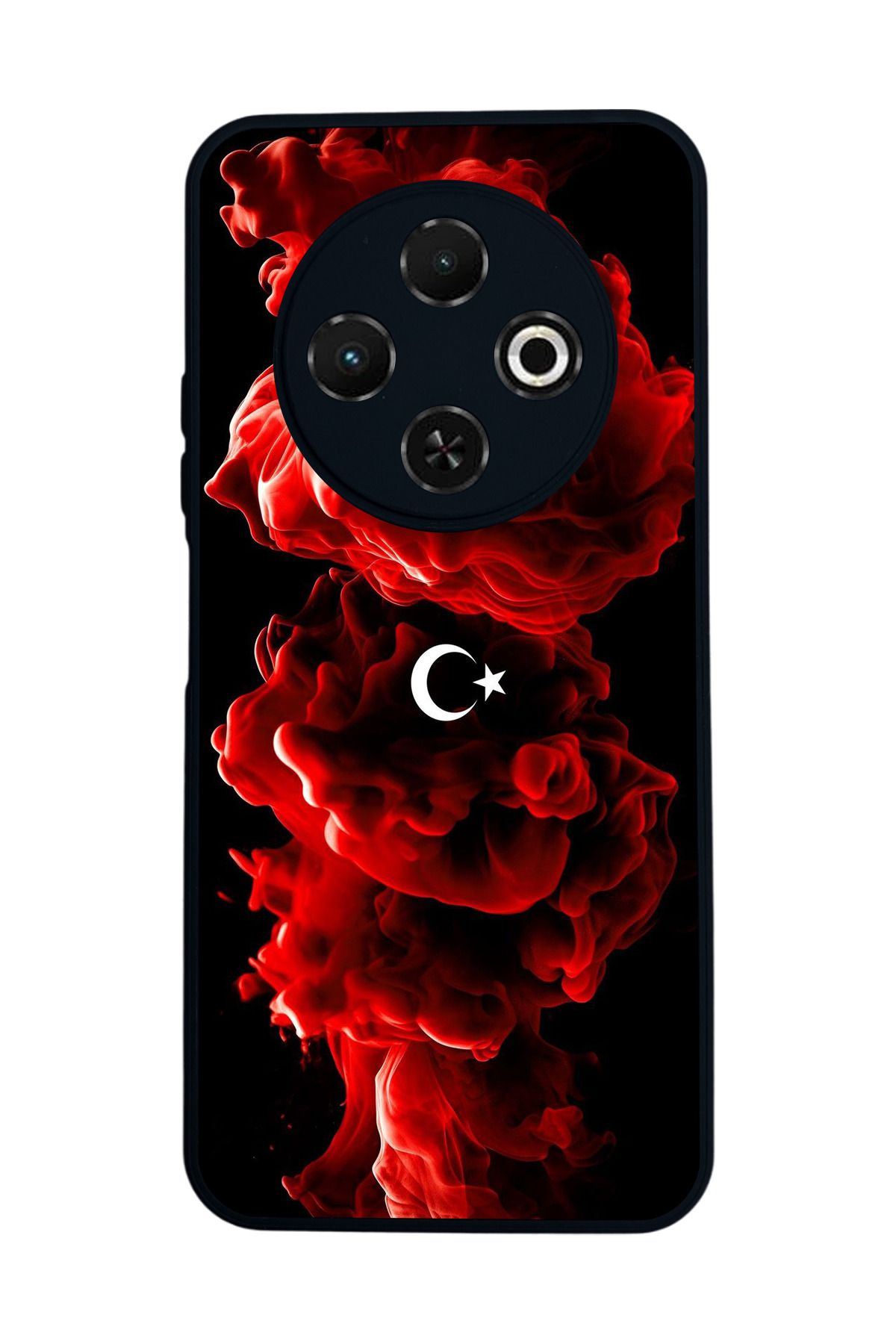 TECNO Spark 30C Mat Uyumlu Siyah Kılıf – Yumuşak Silikon, Koruyucu, Şok Emici Kapak