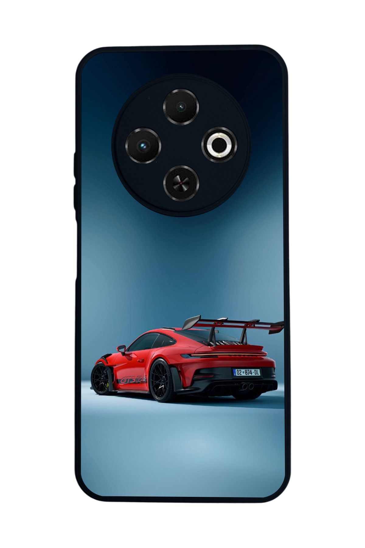 TECNO Spark 30C Mat Uyumlu Siyah Kılıf – Yumuşak Silikon, Koruyucu, Şok Emici Kapak