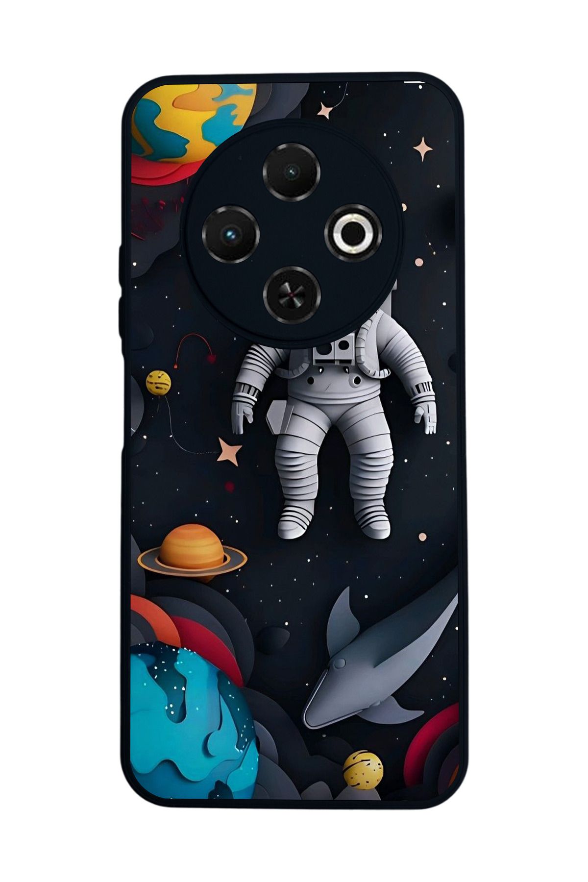 TECNO Spark 30C Mat Uyumlu Siyah Kılıf – Yumuşak Silikon, Koruyucu, Şok Emici Kapak