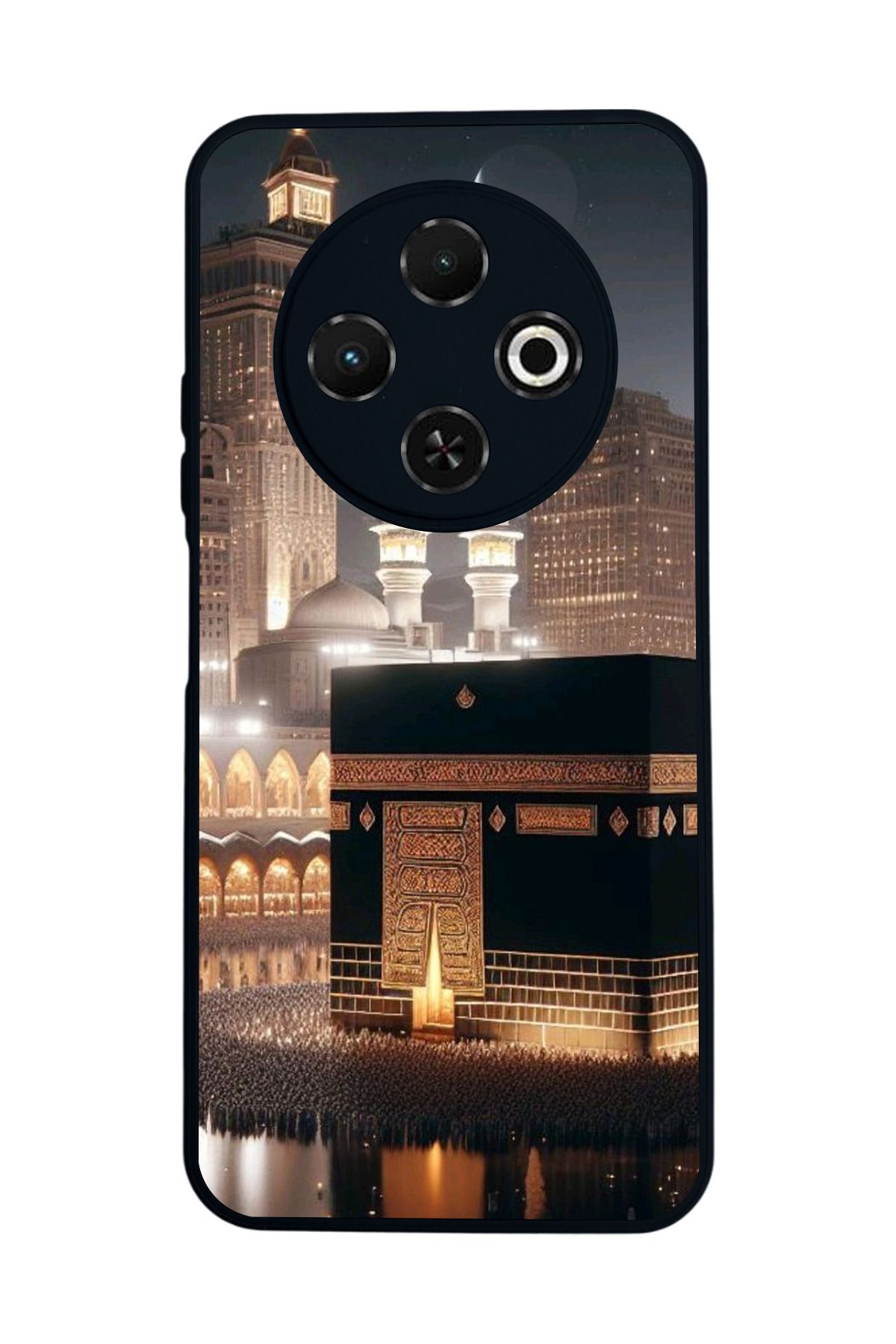 TECNO Spark 30C Mat Uyumlu Siyah Kılıf – Yumuşak Silikon, Koruyucu, Şok Emici Kapak