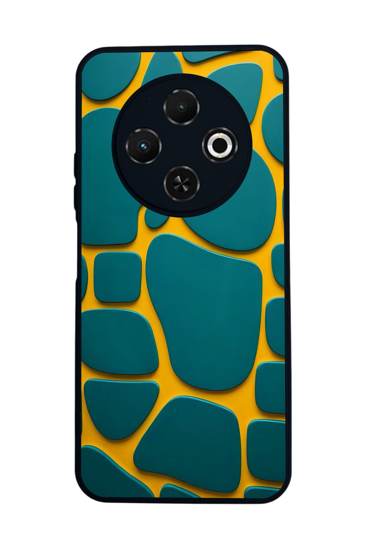 TECNO Spark 30C Mat Uyumlu Siyah Kılıf – Yumuşak Silikon, Koruyucu, Şok Emici Kapak