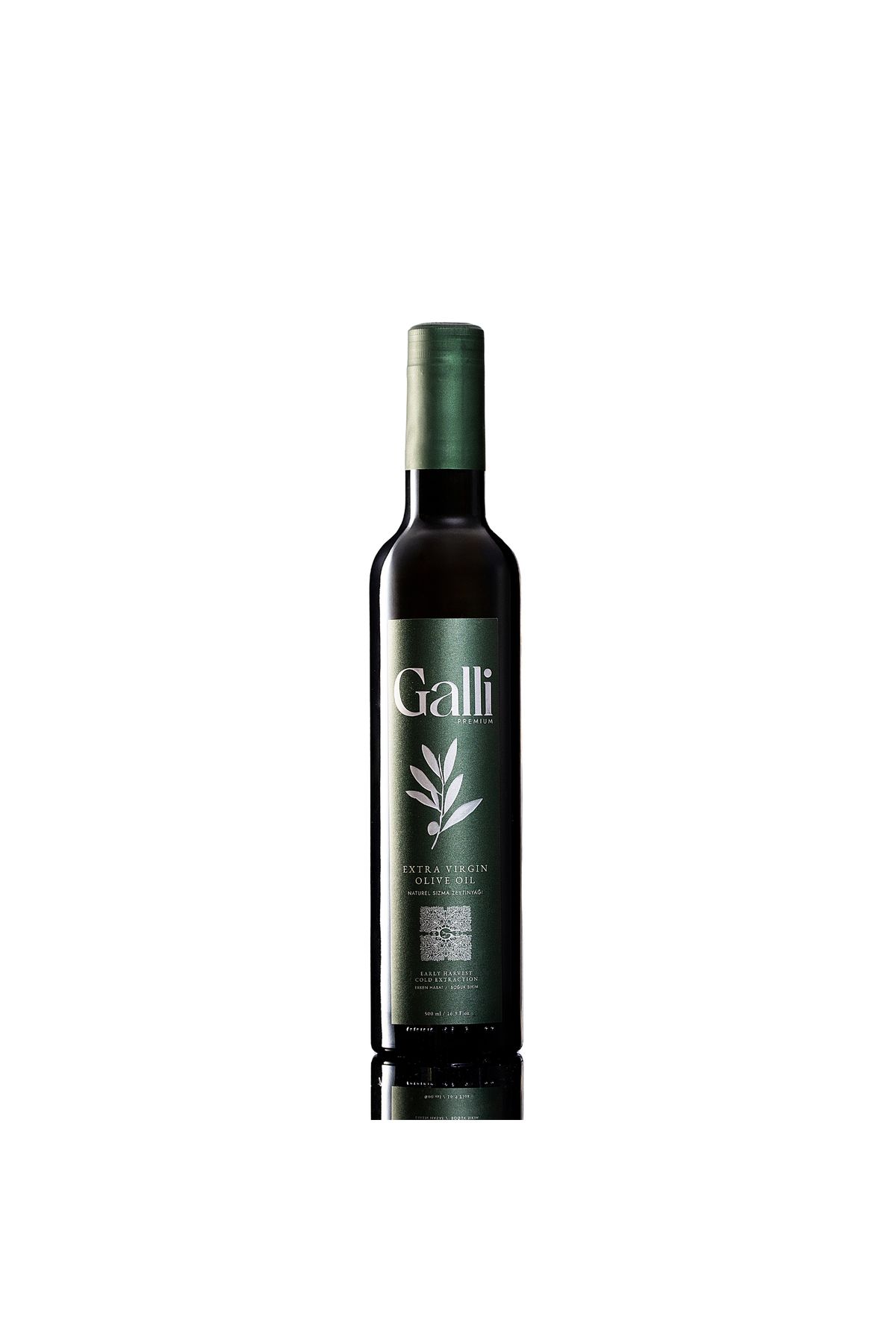 GALLİ Galli Premium Soğuk Sıkım Natürel Sızma Zeytinyağı 500 ml