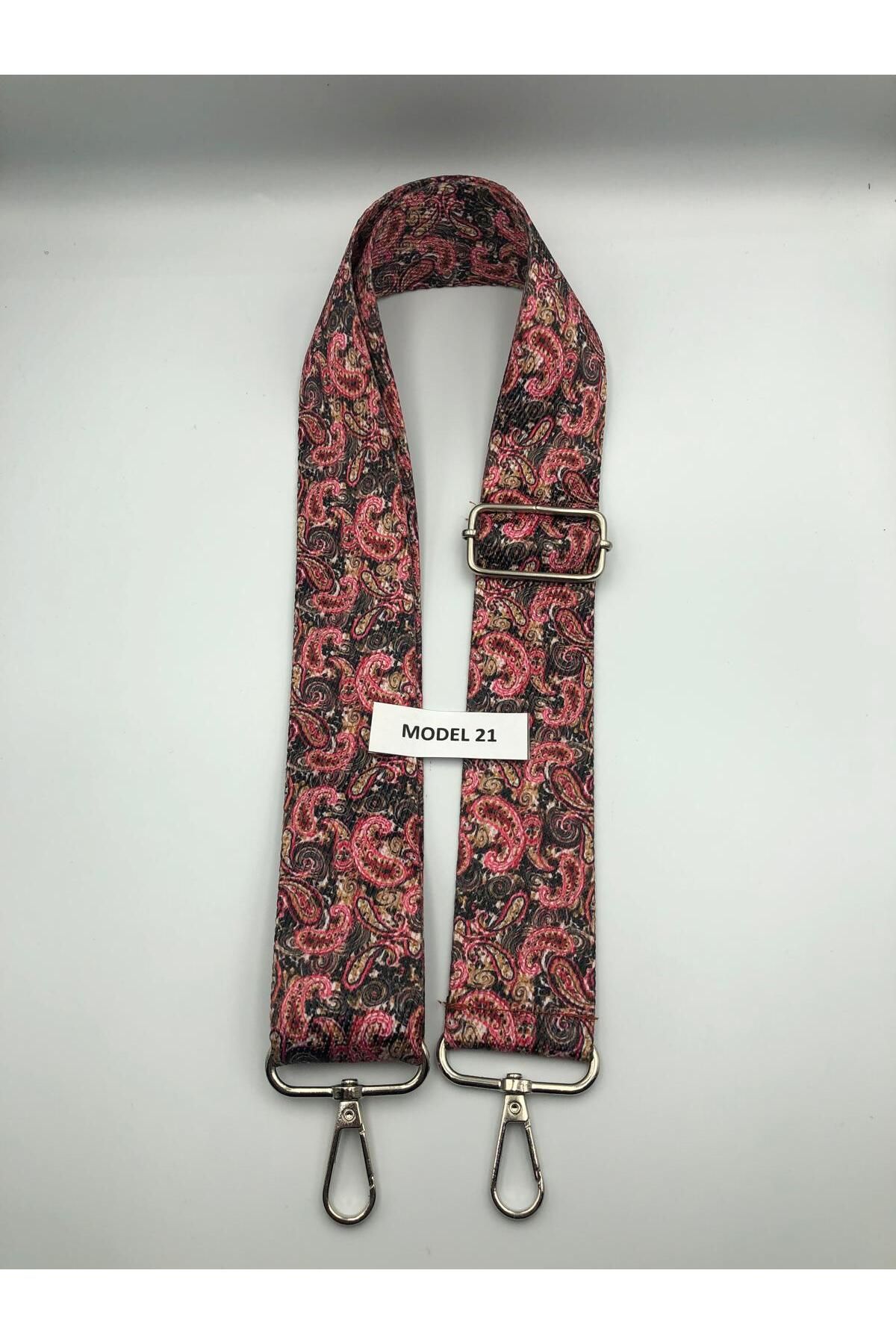 DUCK HOBY Ayarlanabilir Çanta Askısı Çanta Sapı Çanta Aksesuarı 4cm X 120cm Etnik Desen 2