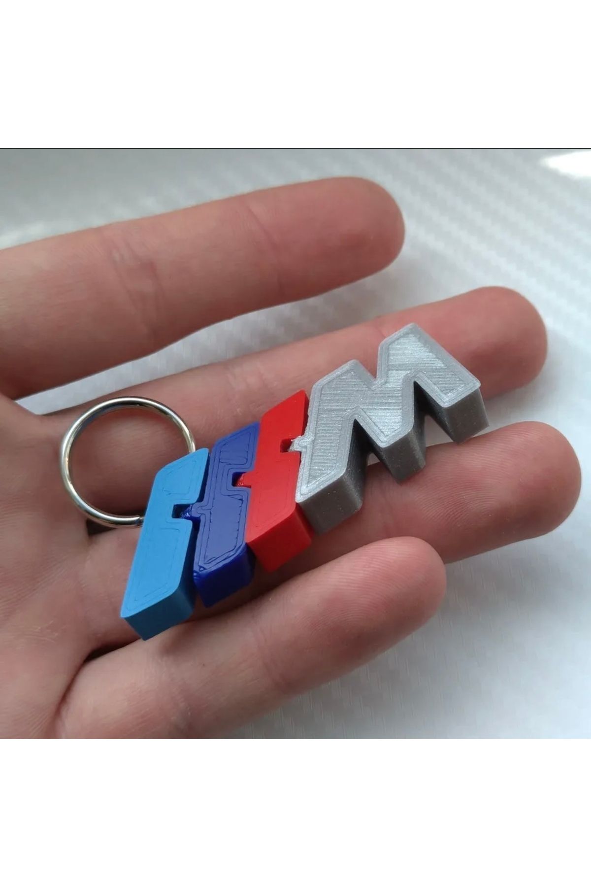 3D Bmw M Anahtarlık (Flex)