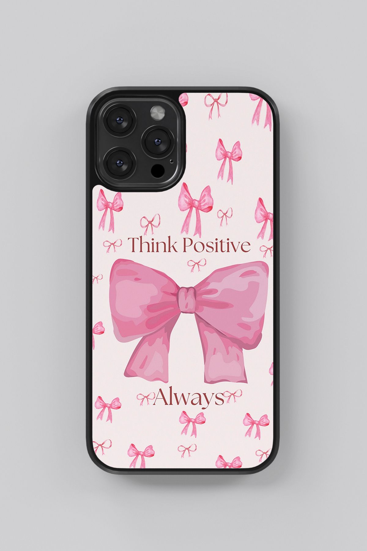 GoldenCase Samsung S25 Edge Think Positive Always Flexible Cam Kılıf