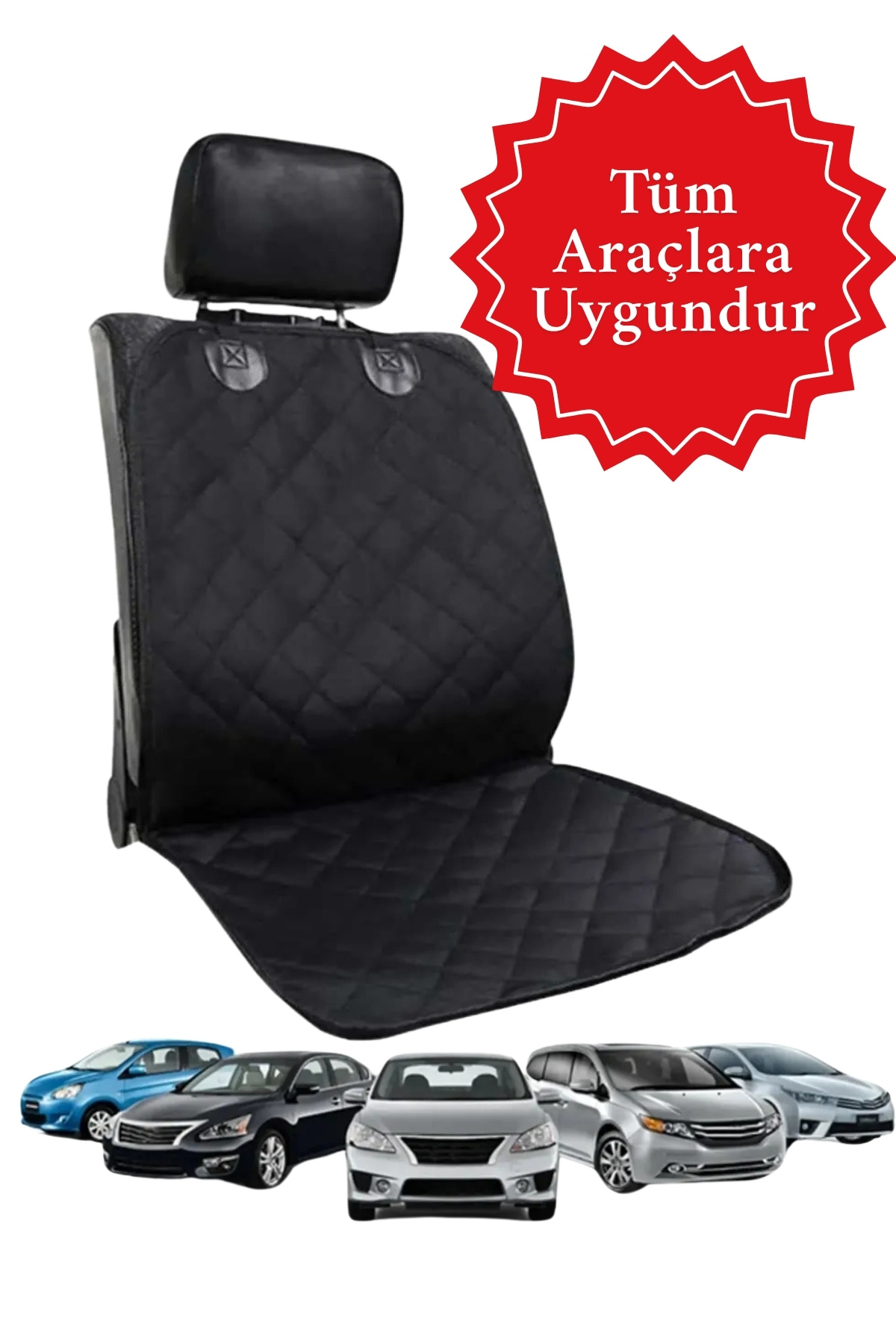 HASBY 2’li Sıvı Geçirmez Oto Ön Koltuk Koruyucu Kılıf Seti 55x130 cm Araba Araç Evcil Hayvan Koltuk Örtüsü fotoğrafı 2 (önizleme)