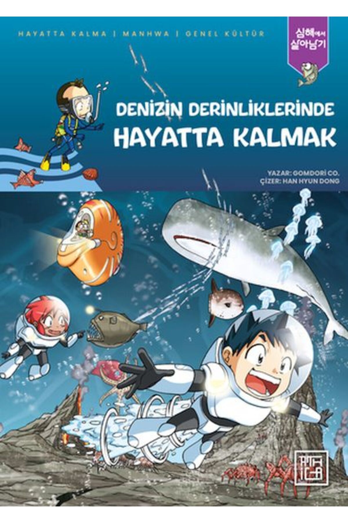 Türk Dil Kurumu Yayınları Denizin Derinliklerinde Hayatta Kalmak