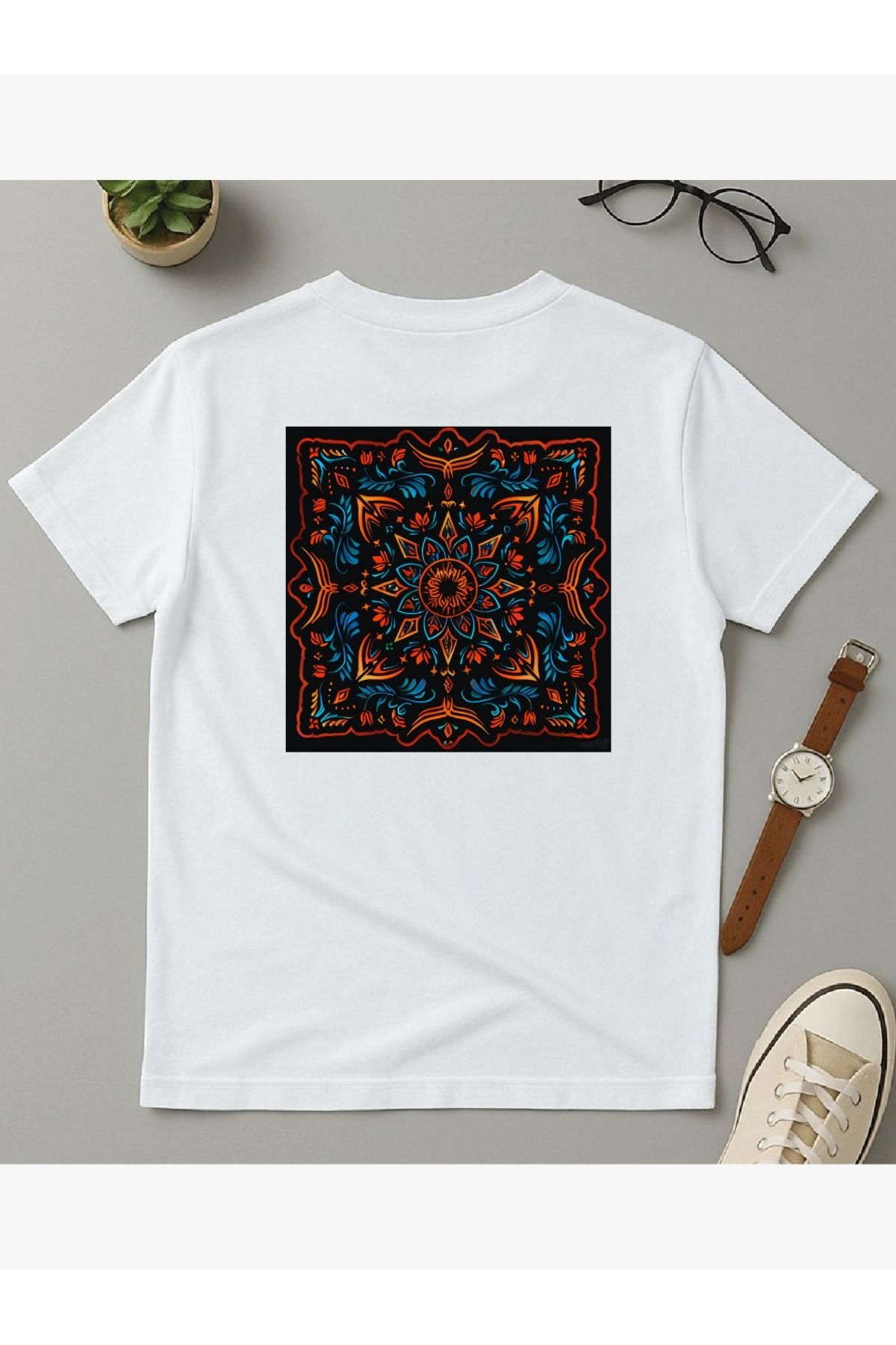 Artwen Türk Motifli Reguler Fit Tişört