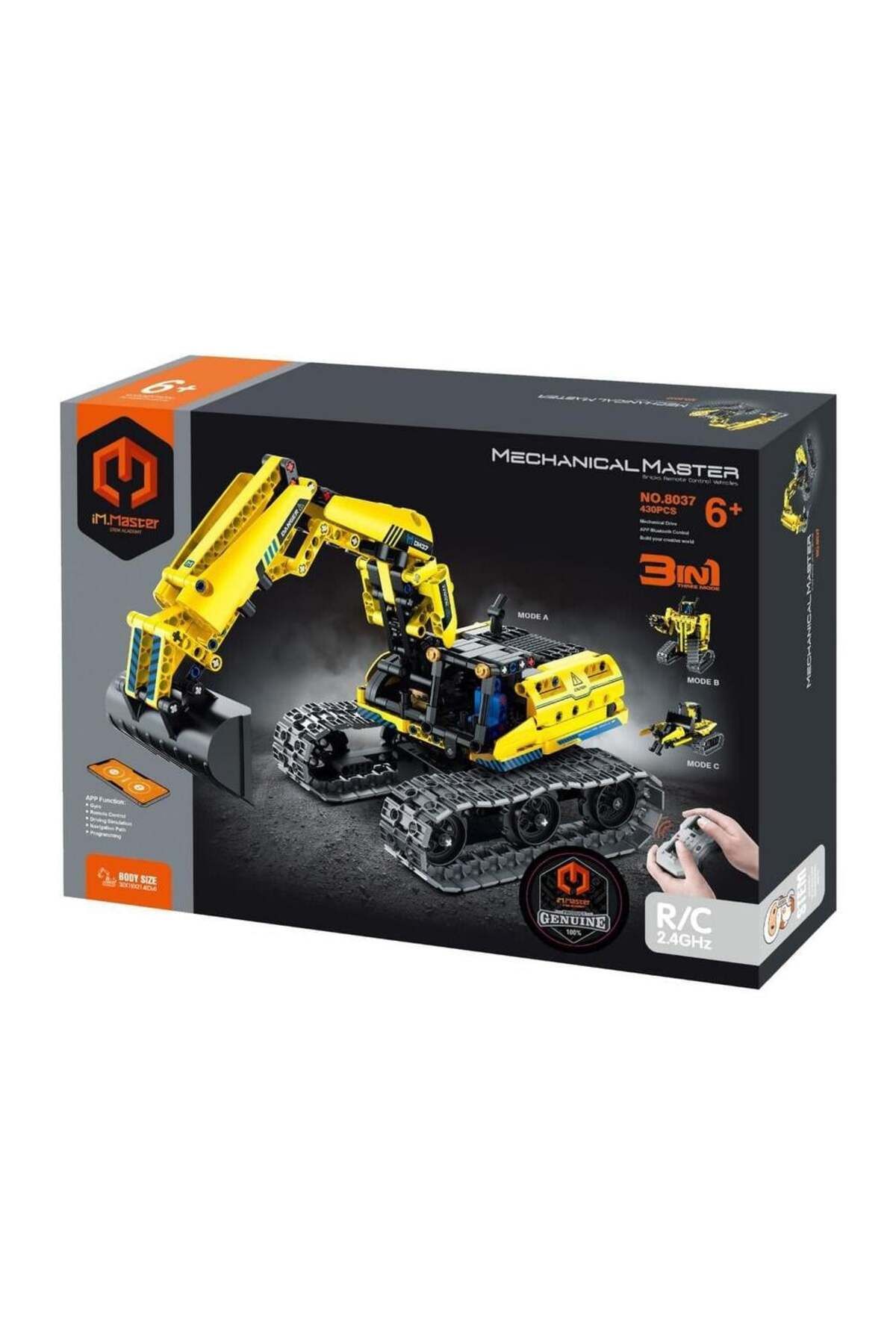 FELİTE Uzaktan Kumandalı Kepçe 3IN1 430 Parça LEGO OYUNCAK 00008037