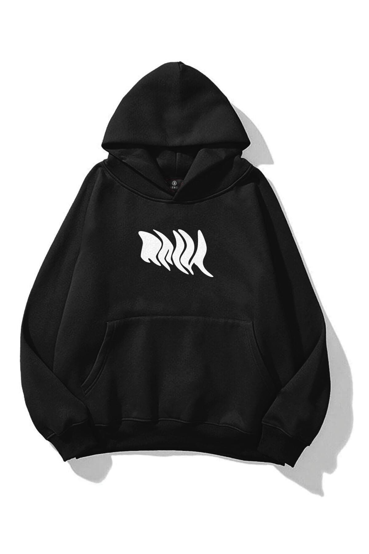 Boi Unisex Omm Sweatshirt Siyah