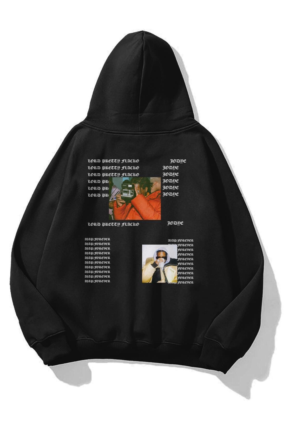 Boi Unisex Lord Pretty Flacko Sweatshirt Siyah