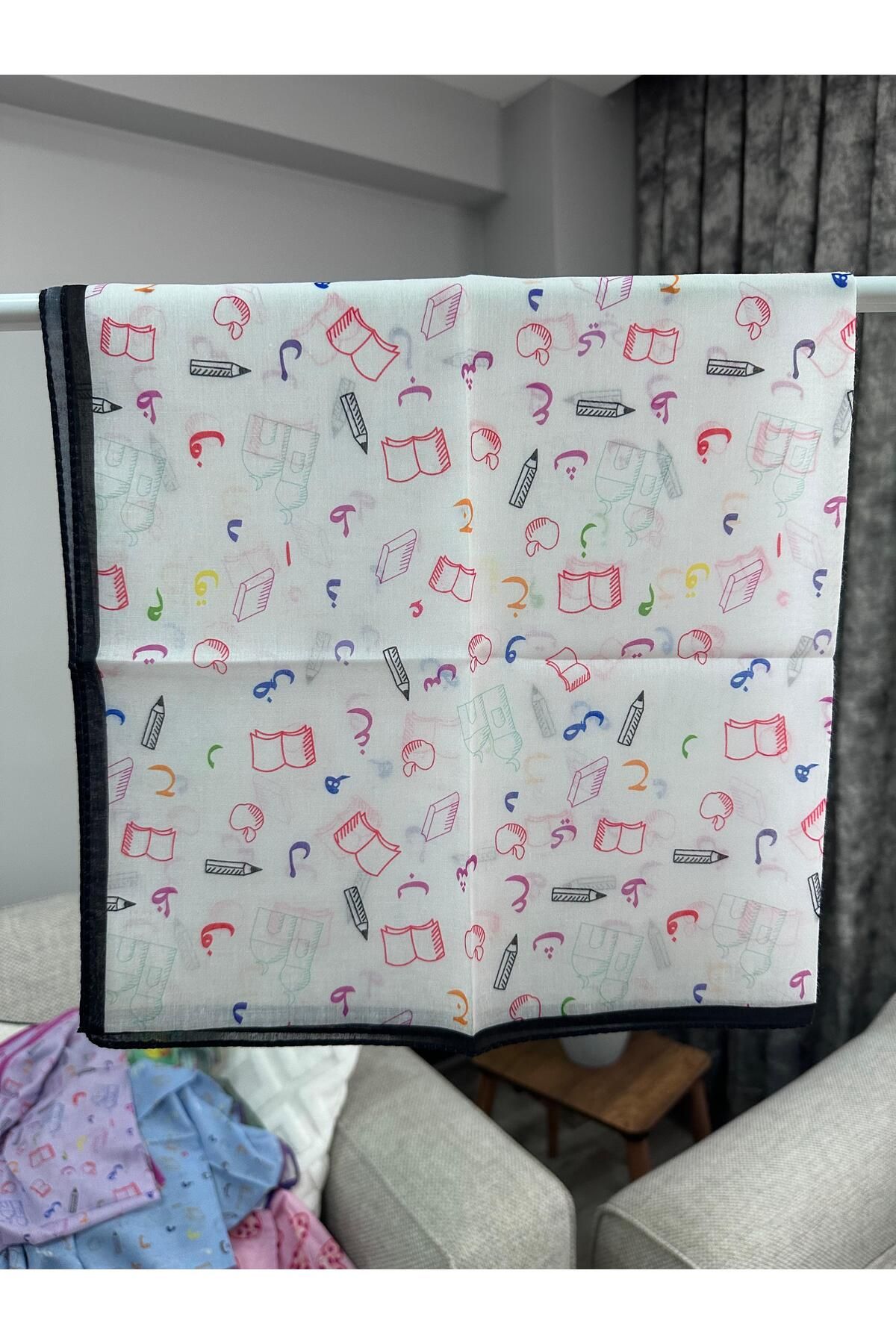 Mısırlı PAMUK FULAR - 70X70 / ÇOCUK EŞARP
