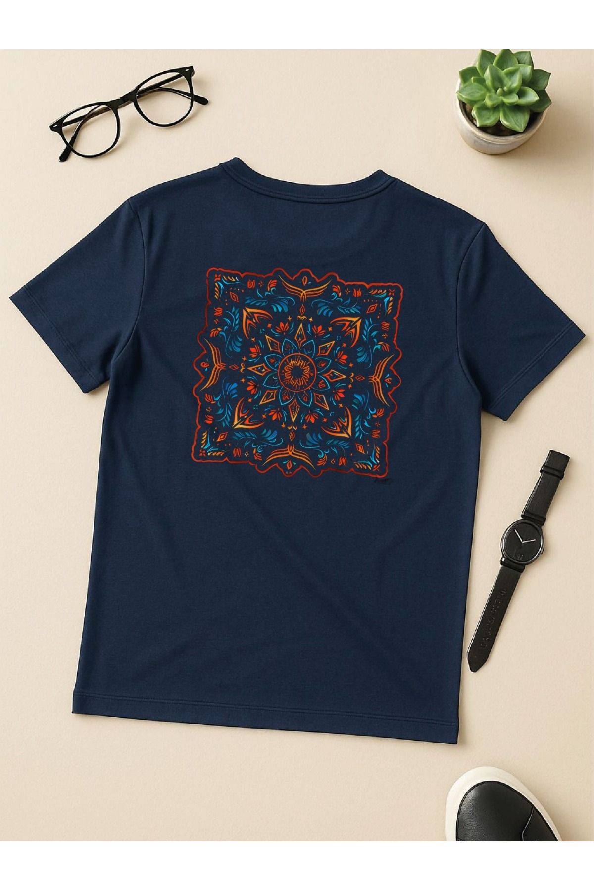 Artwen Türk Motifli Reguler Fit Tişört